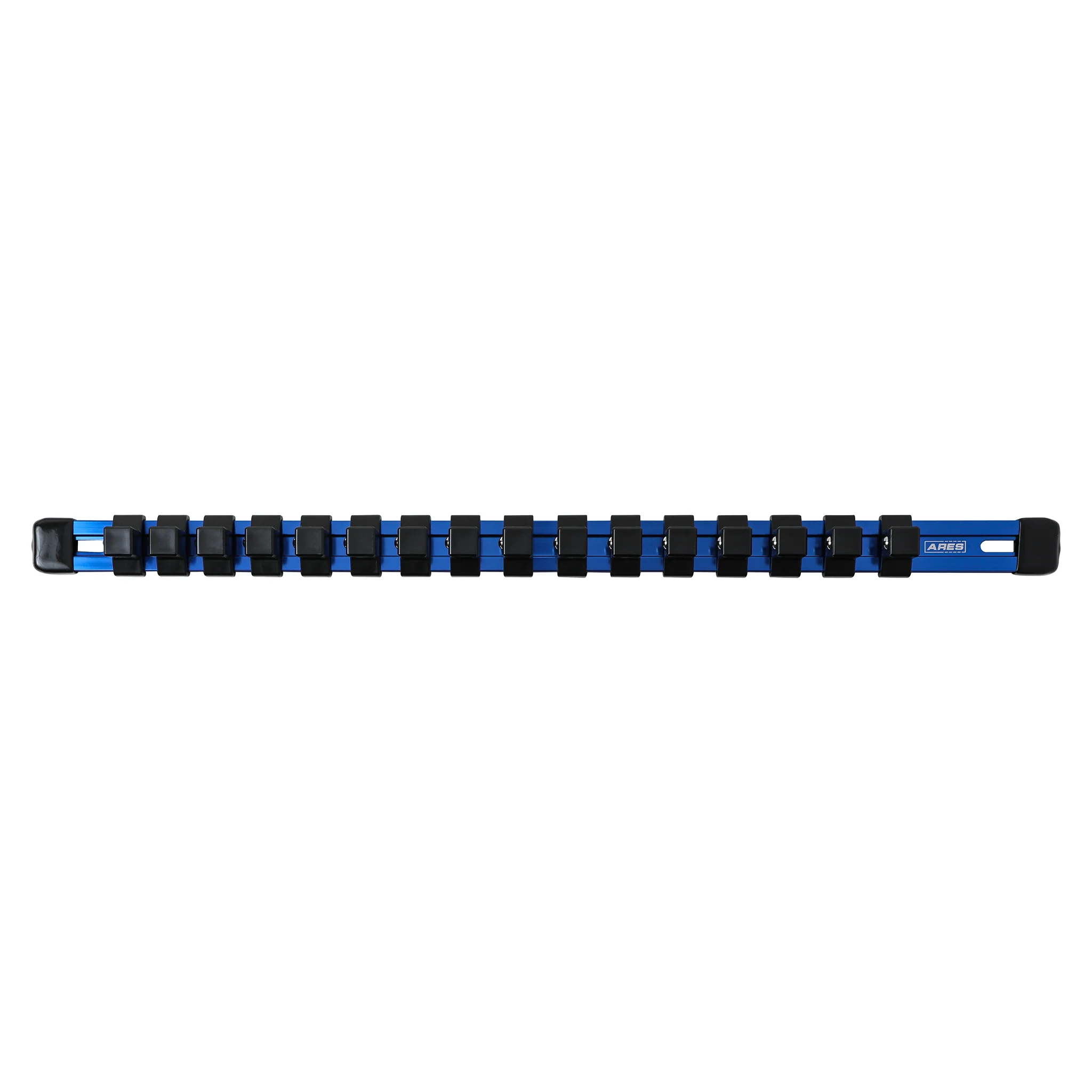 ARES 60044 - 1/2" Drive Blue Aluminum Socket Rail - Image 5