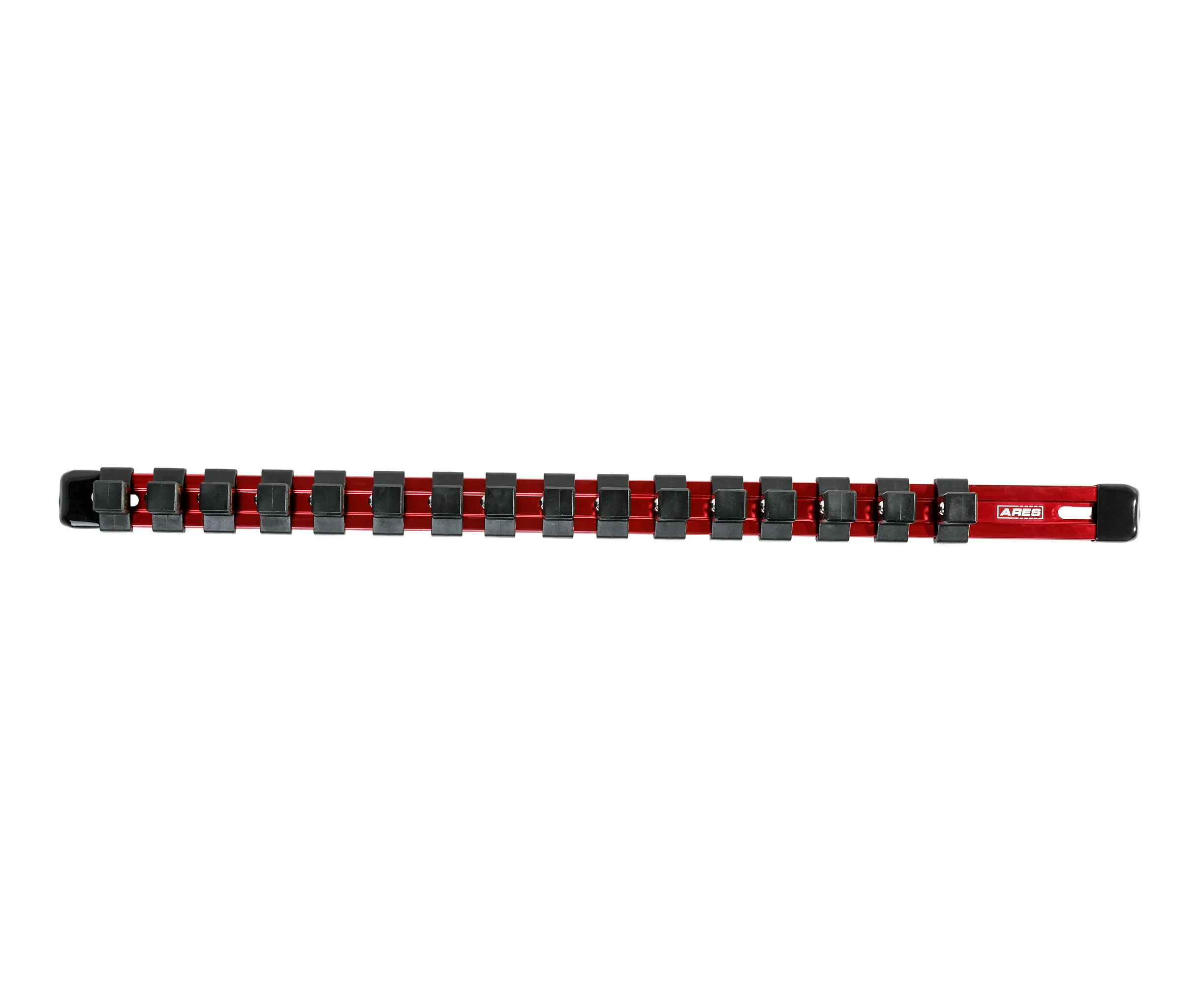 ARES 70203 - 1/2" Red Aluminum Socket Rail - Image 2