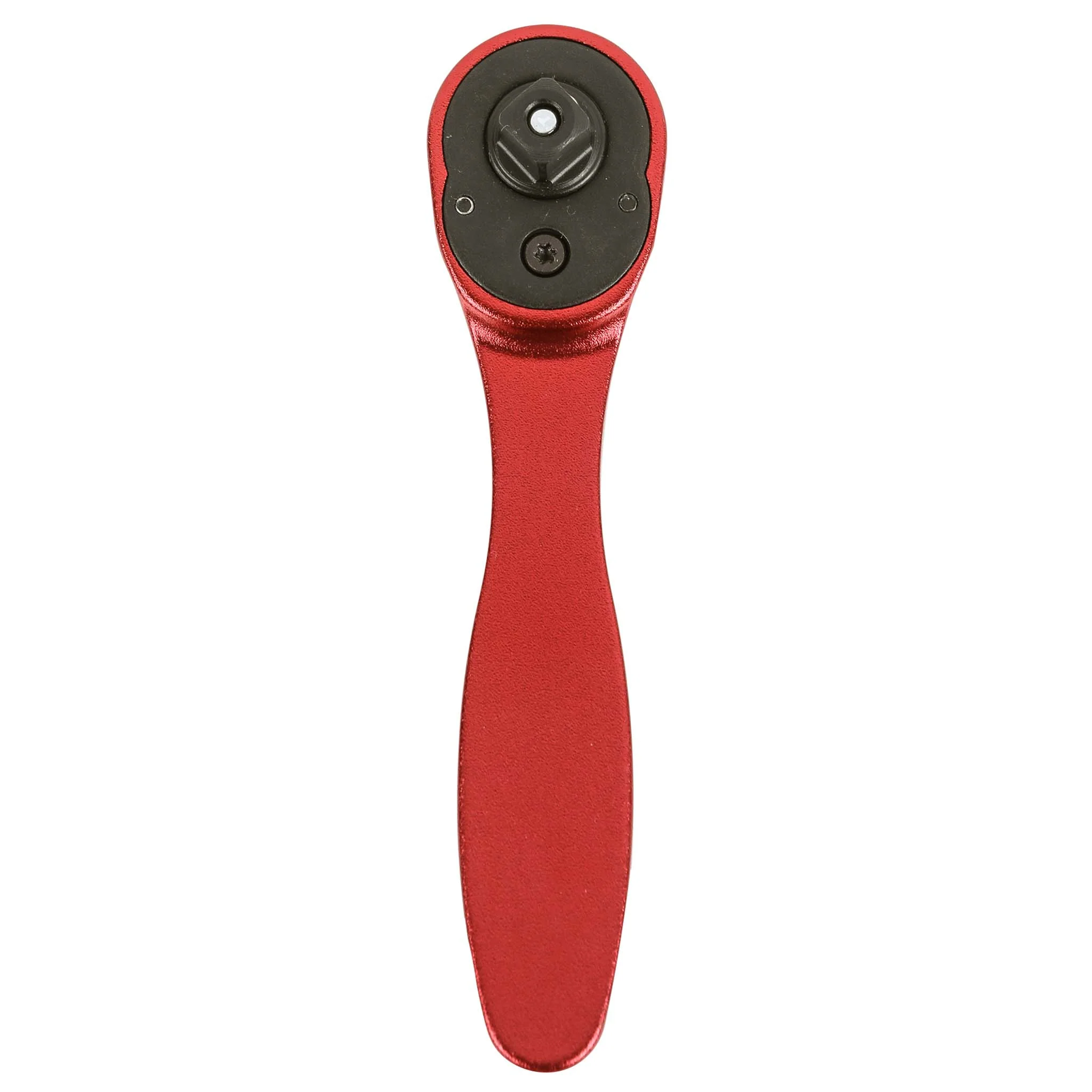 ARES 42060 - 1/4-Inch Drive 72-Tooth Anodized Aluminum Red Stubby Micro Ratchet - Image 6