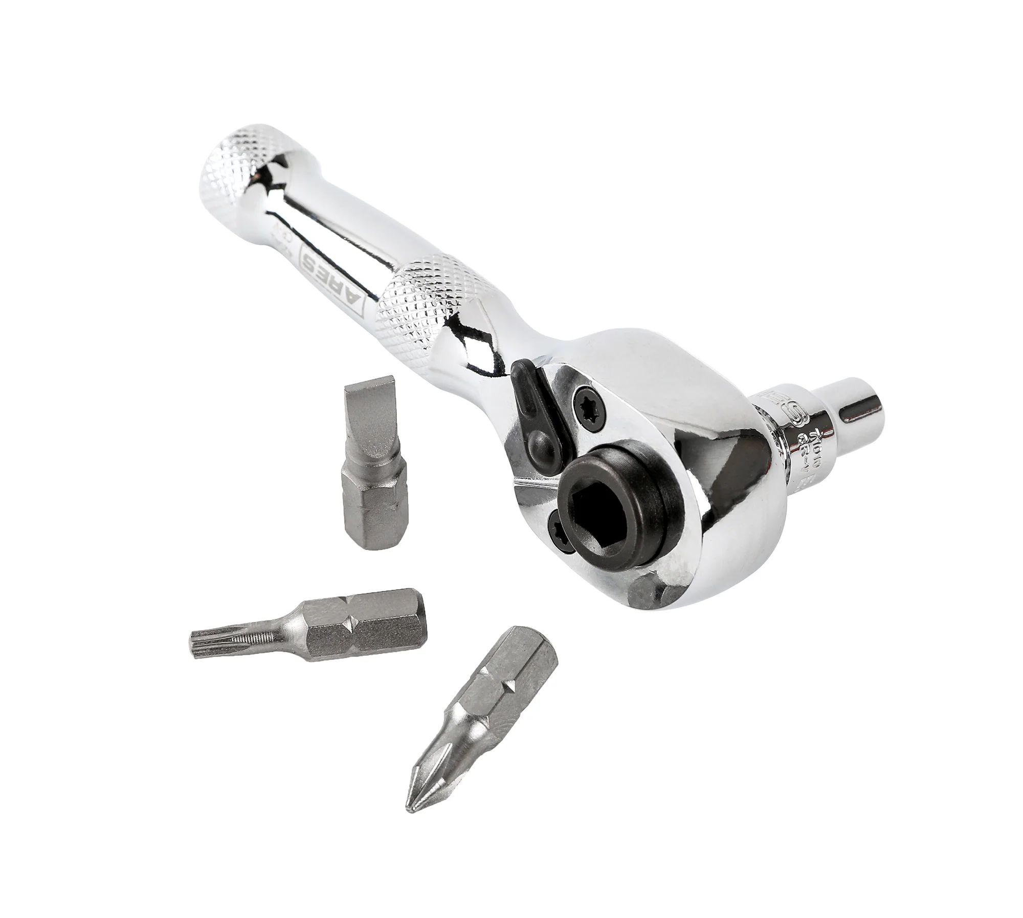 ARES 42041 - 1/4-Inch Drive 72-Tooth Stubby Ratchet and Bit Driver - Image 6