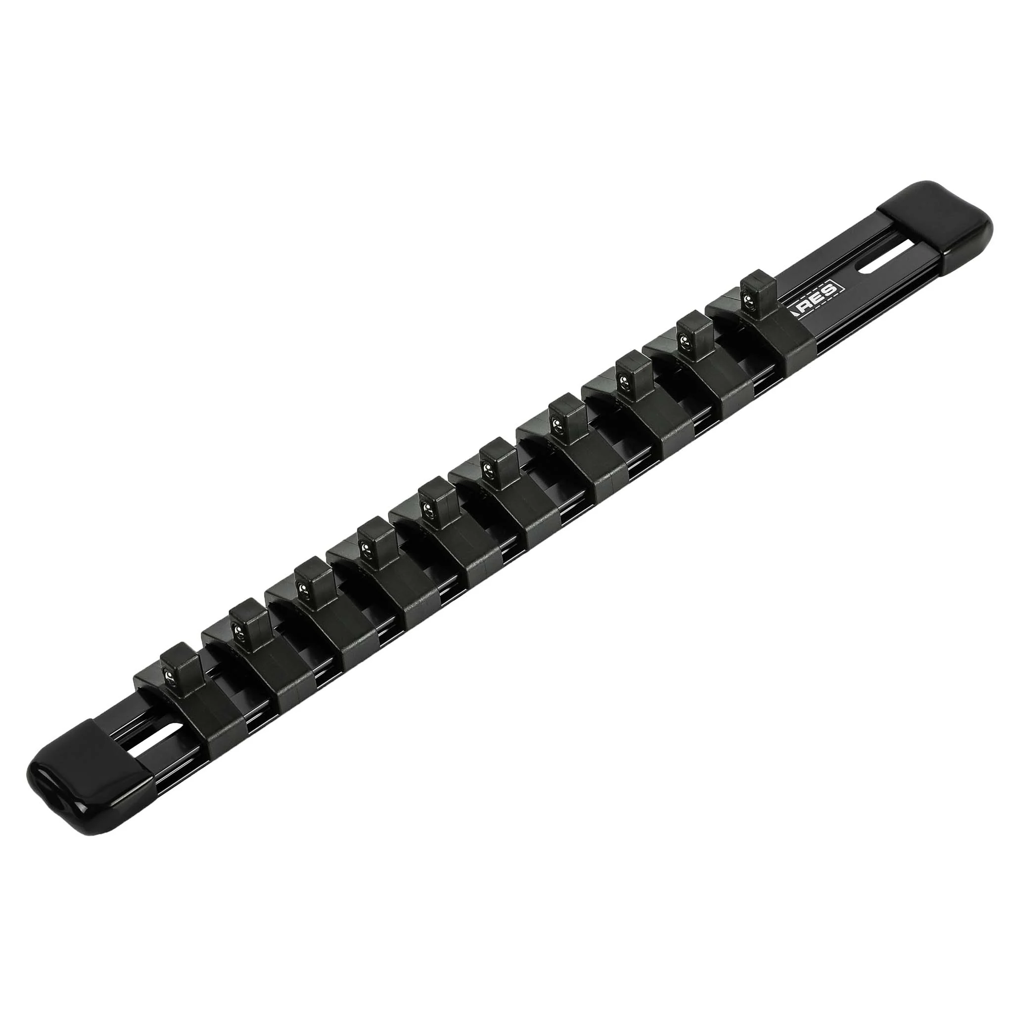 ARES 60074 - 1/4-Inch Drive Black 9.84-Inch Socket Organizer - Image 2