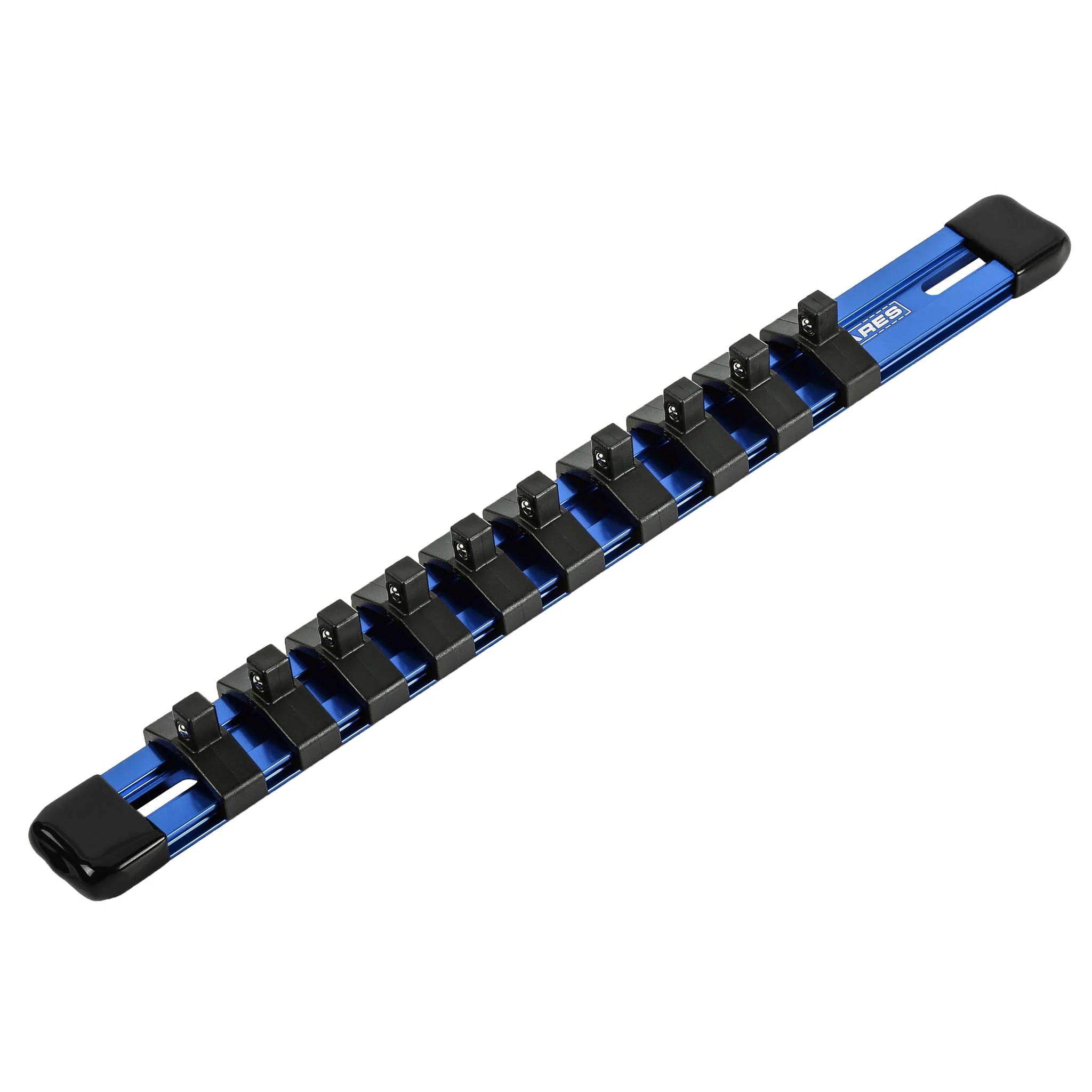 ARES 60076 - 1/4-Inch Drive Blue 9.84-Inch Socket Organizer - Image 2