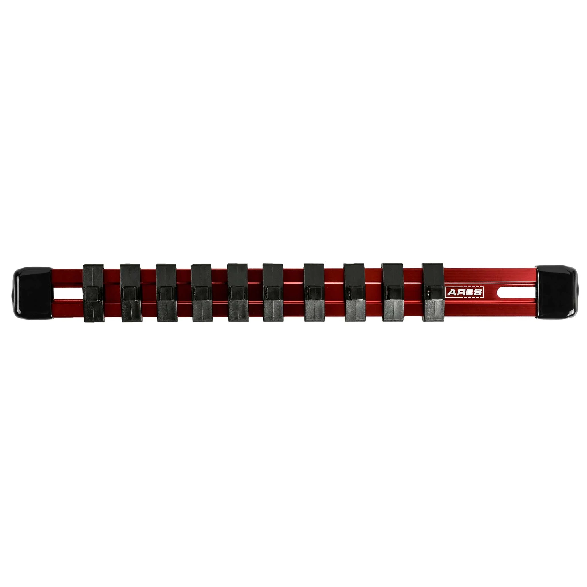 ARES 60075 - 1/4-Inch Red Black 9.84-Inch Socket Organizer - Image 4