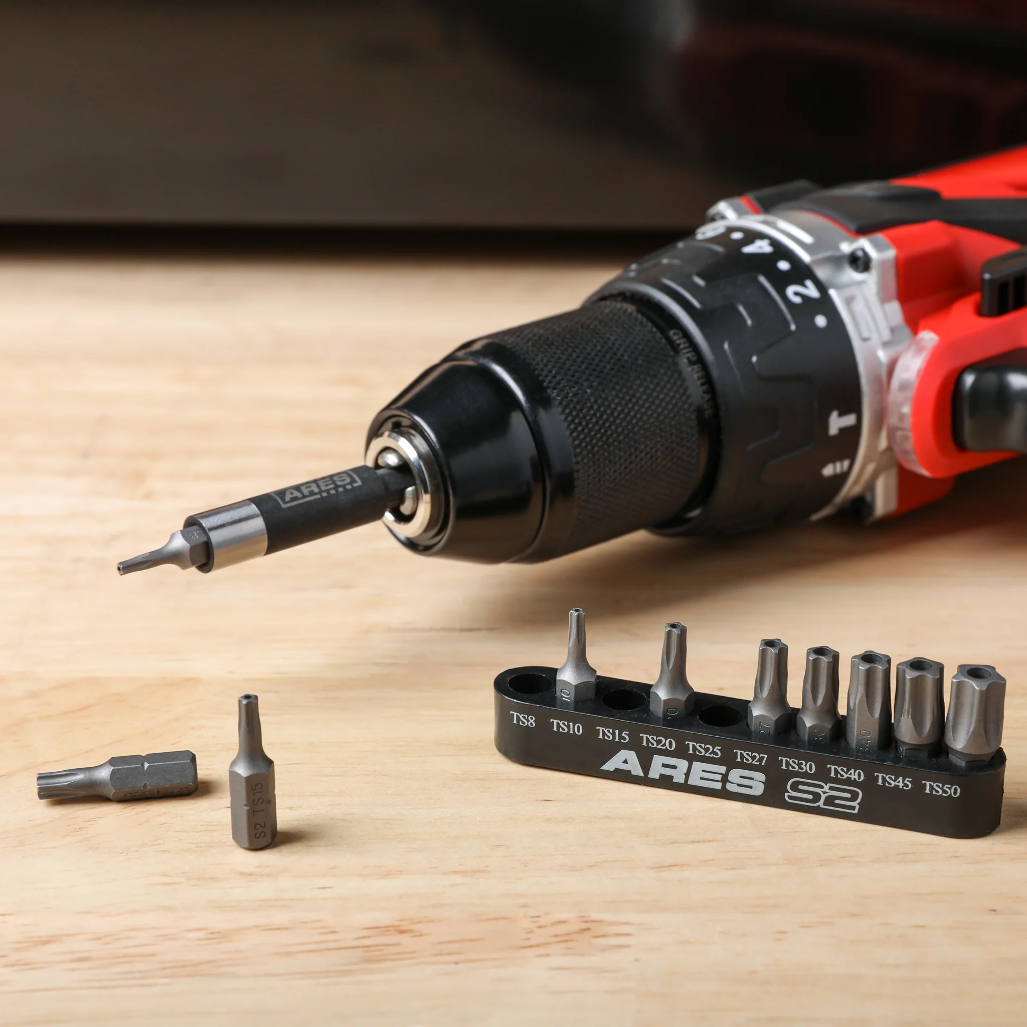 ARES 31004 - 10-Piece 5-Point Torx Plus Tamper Proof Security Bit Set - Image 2