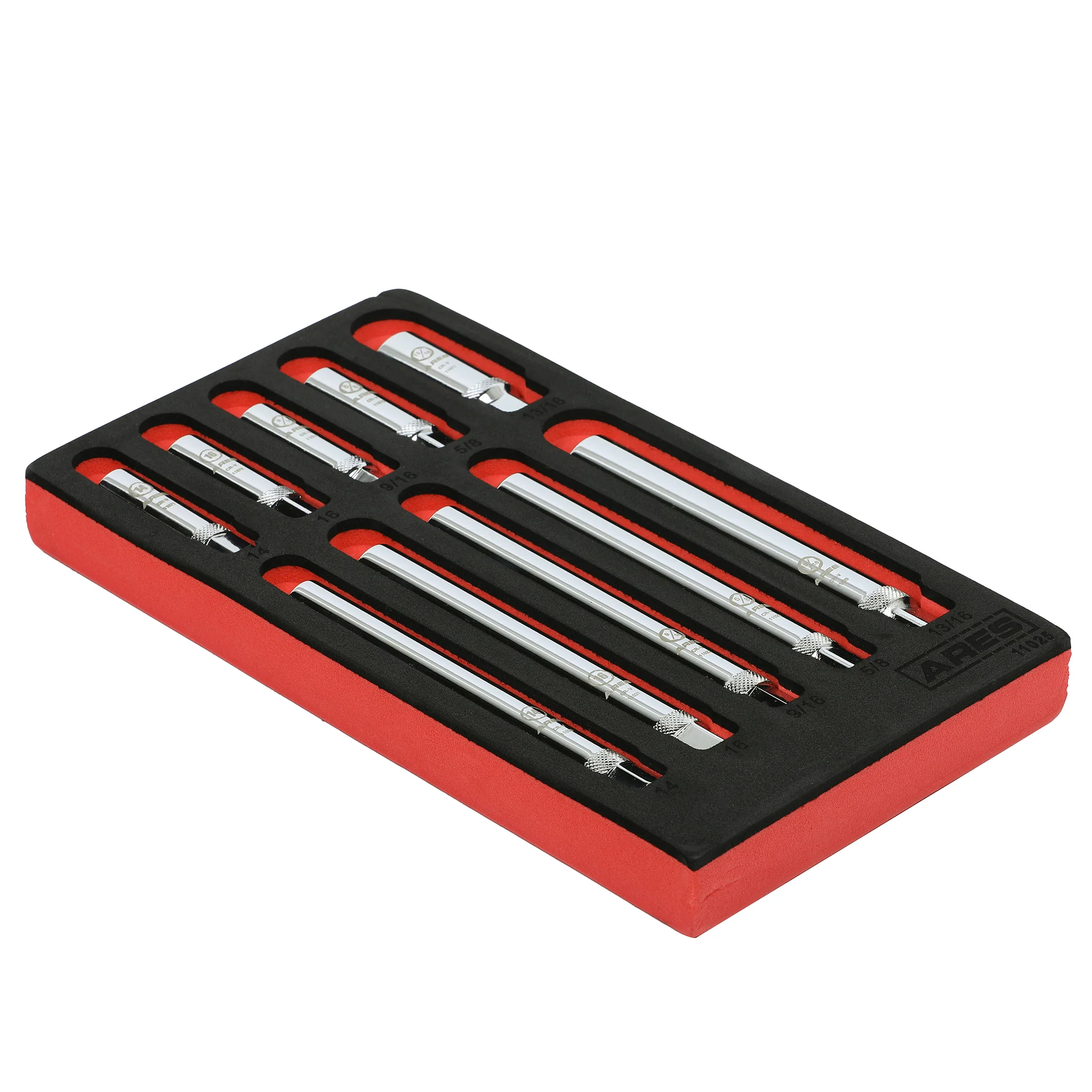 ARES 11025 - 10-Piece Extra Deep and Standard Length Spark Plug Socket Set - Image 7