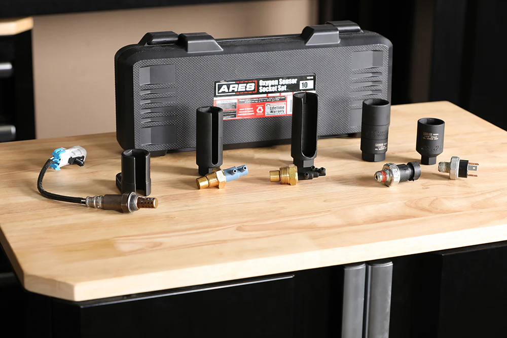 ARES 70318 - 10-Piece Oxygen Sensor Socket Set - Image 5