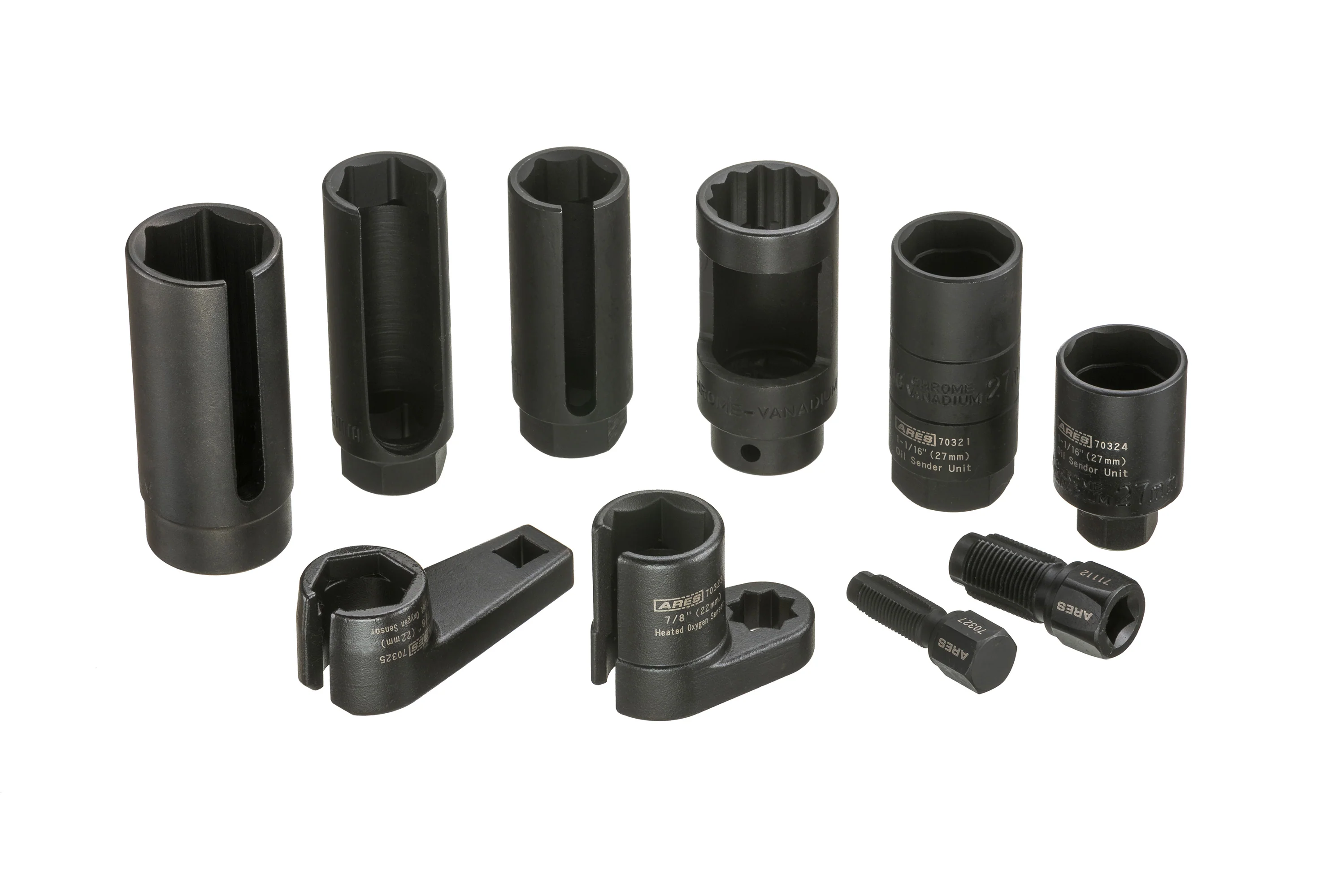 ARES 70318 - 10-Piece Oxygen Sensor Socket Set - Image 6