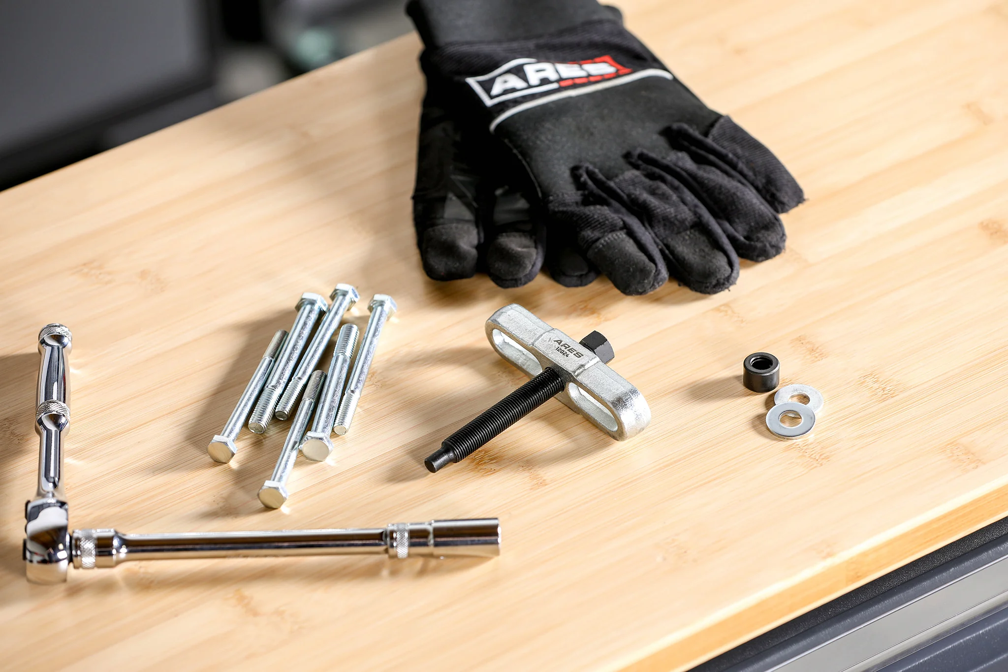 ARES 12024 - 11-Piece Steering Wheel Puller Set - Image 5