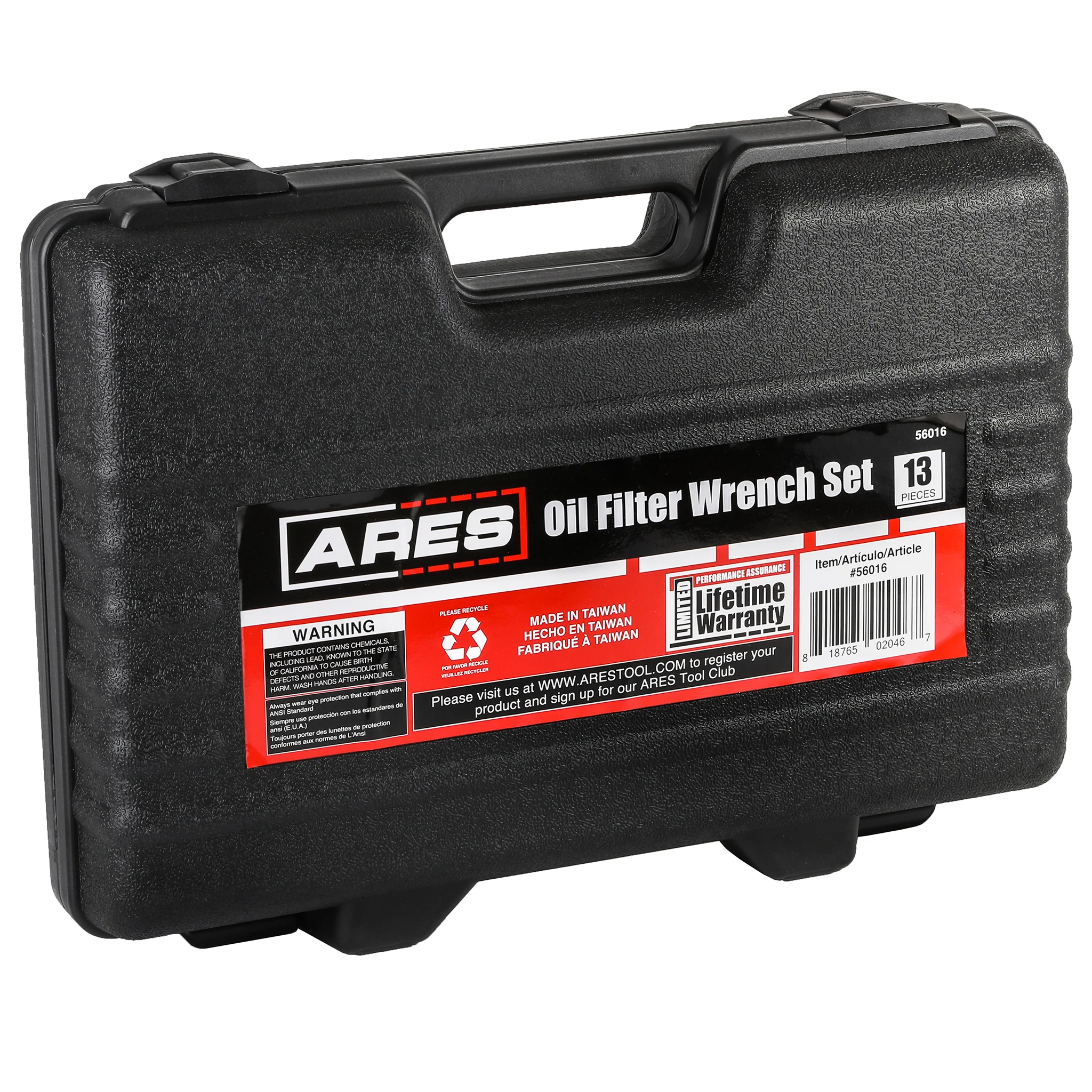 ARES 56016 - 13-Piece Oil Filter Wrench Set - Image 7
