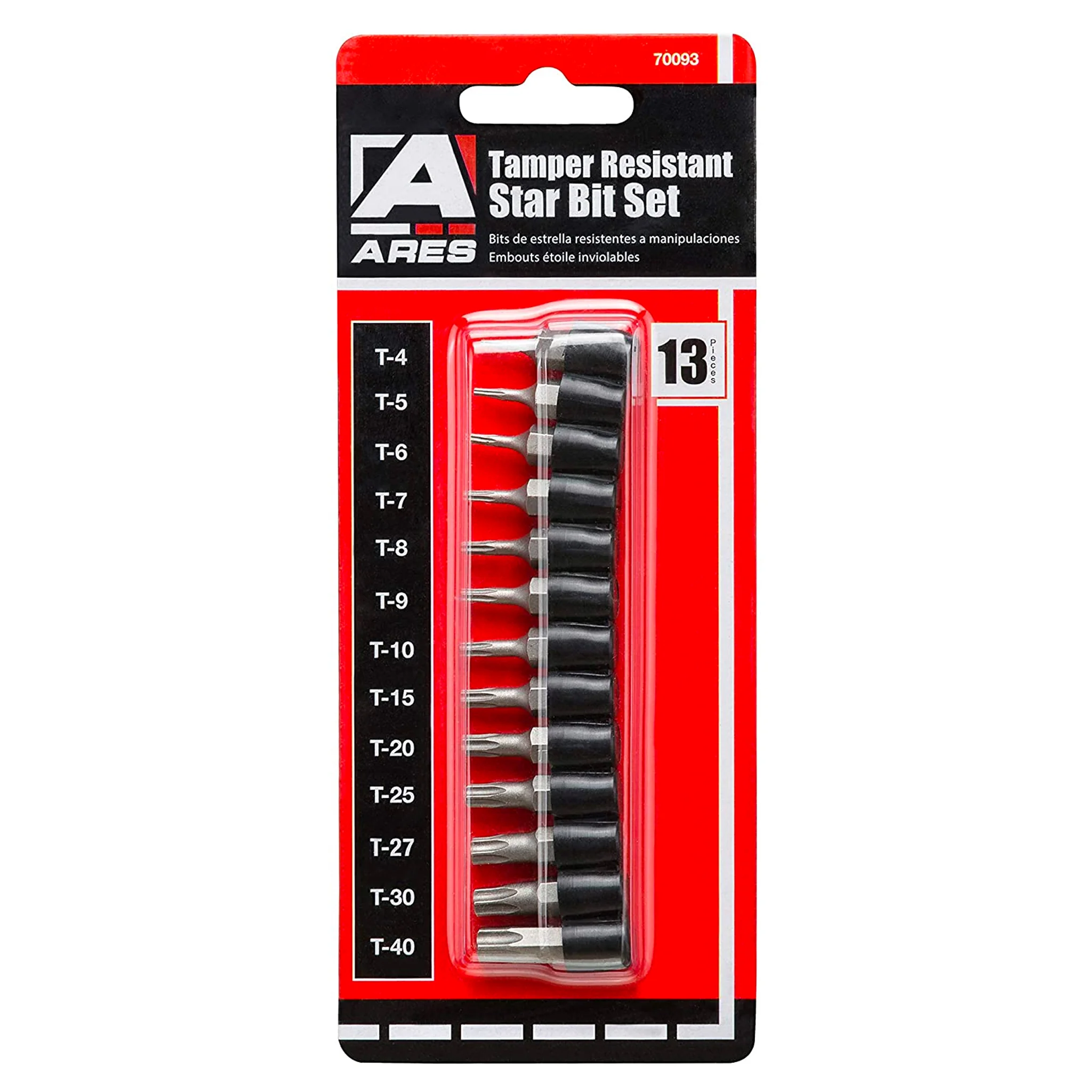 ARES 70093 - 13-Piece Tamper Proof Torx Set (S2) - Image 6