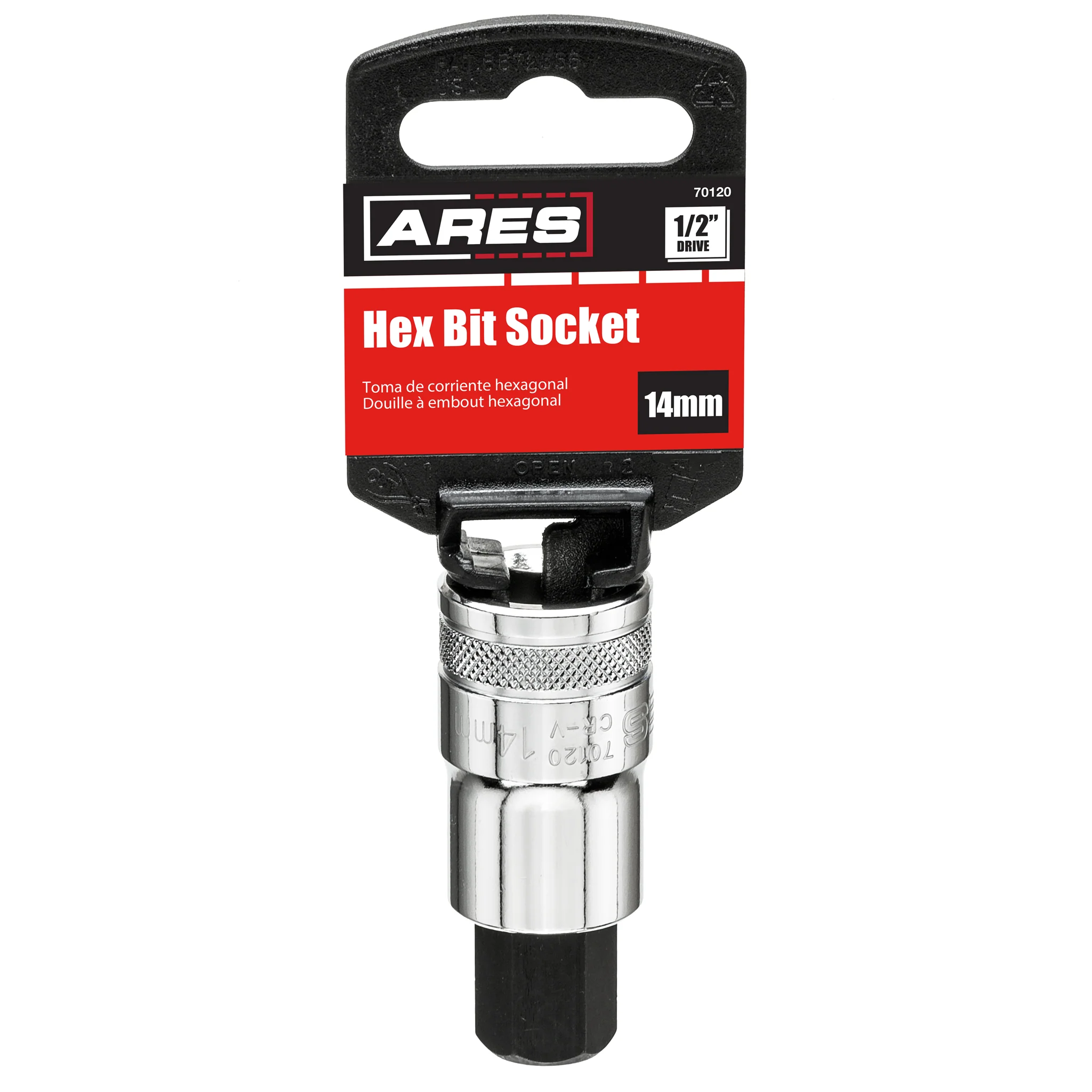 ARES 70120 - 14mm Hex Bit Socket - Image 3