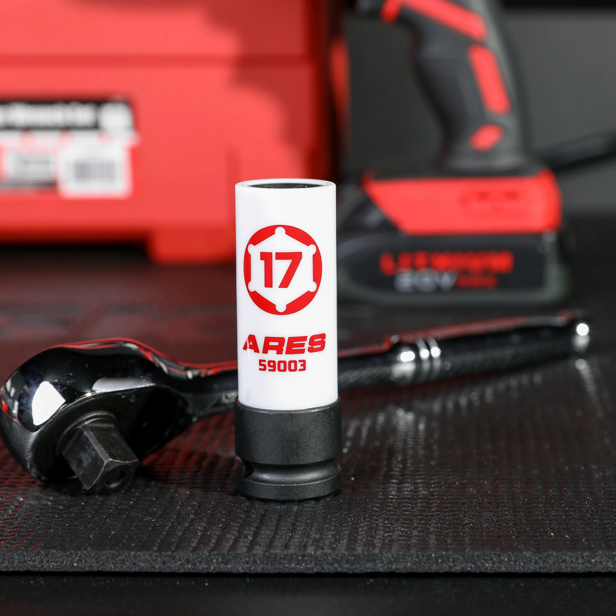 ARES 59003 - 17mm Non-Marring Impact Lug Nut Socket - Image 4