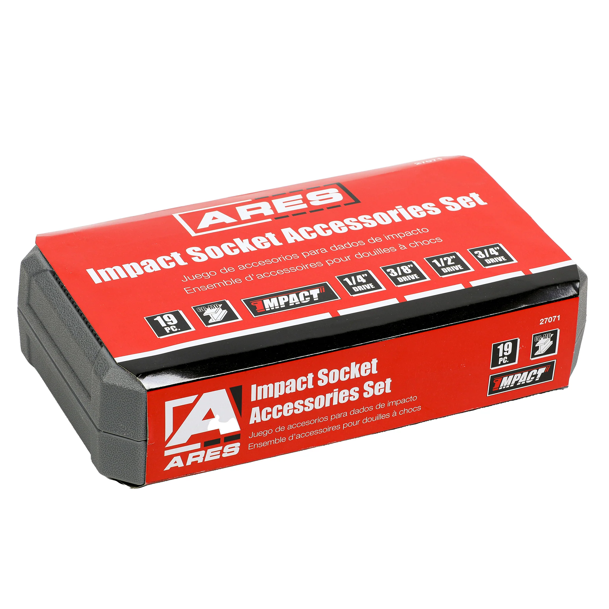 ARES 27071 - 19-Piece Impact Socket Accessories Set - Image 10