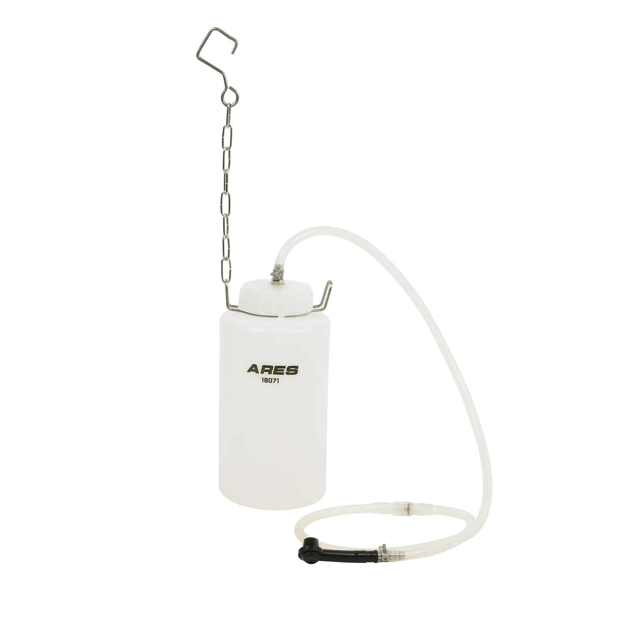 ARES 18071 - 1L Brake Bleeding Fluid Reservoir Bottle with Check Valve - Image 6