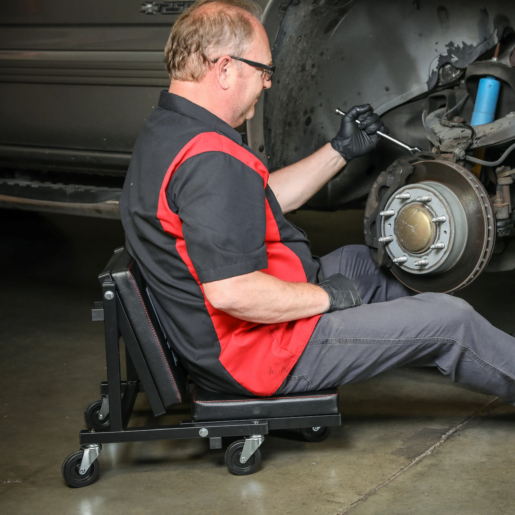 ARES 62031 - 2-in-1 Low Profile Creeper Seat - Image 9