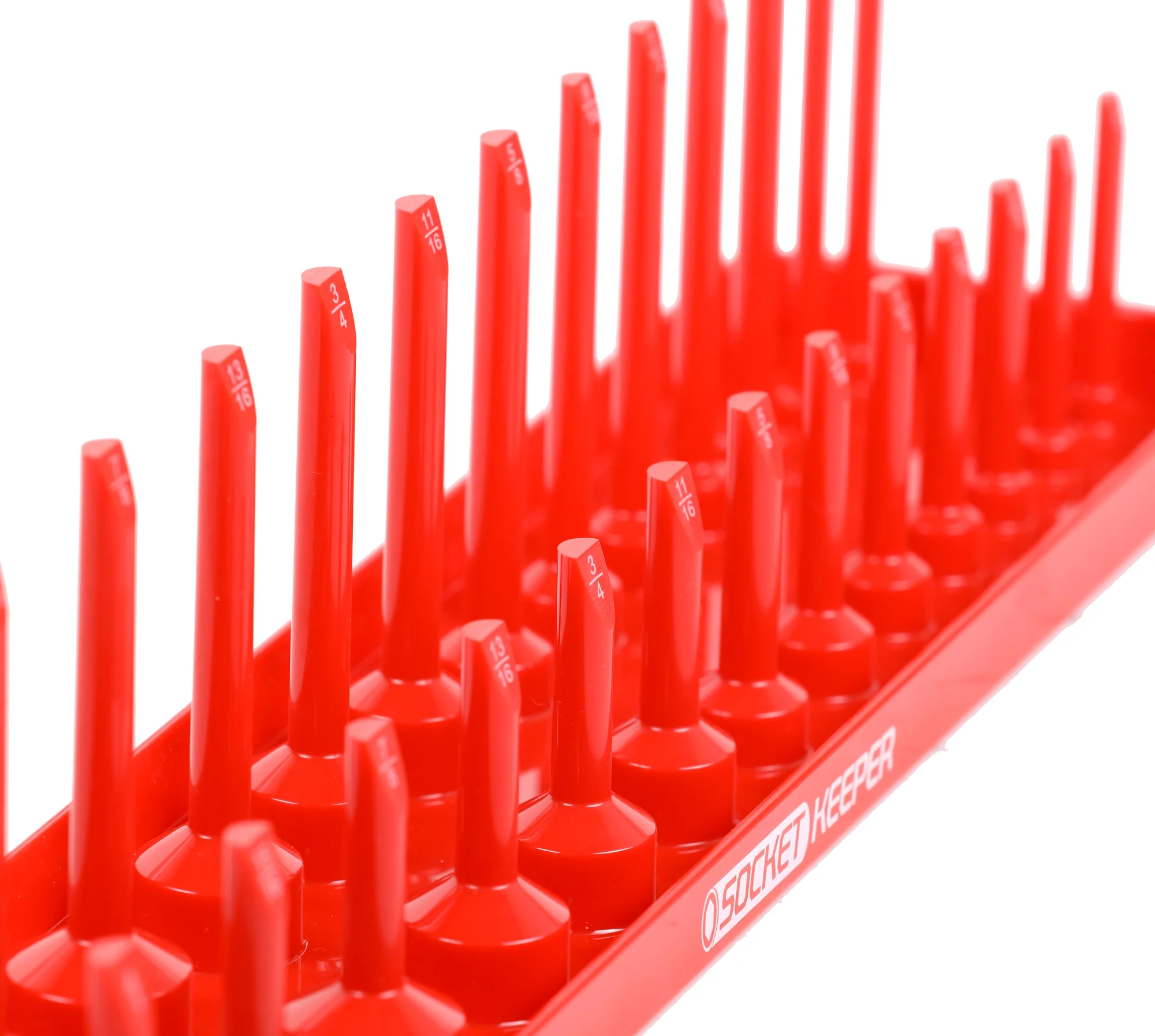 2-Piece 1/2-Inch Drive SAE Socket Keeper Socket Organizer Tray - Image 5