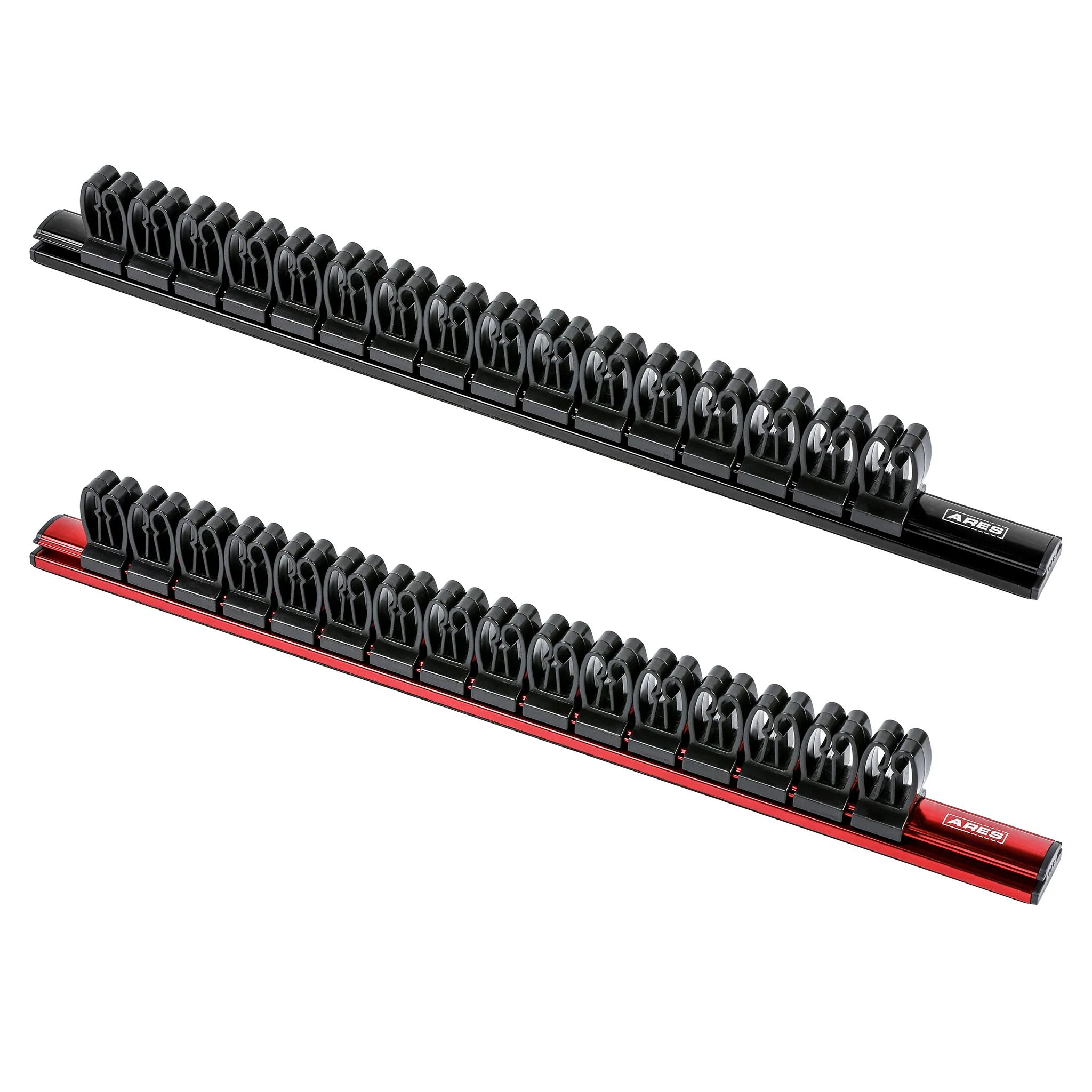 ARES 62062 - 2-Piece 16.5-Inch Red and Black Hand Tool Holder Set - Image 5