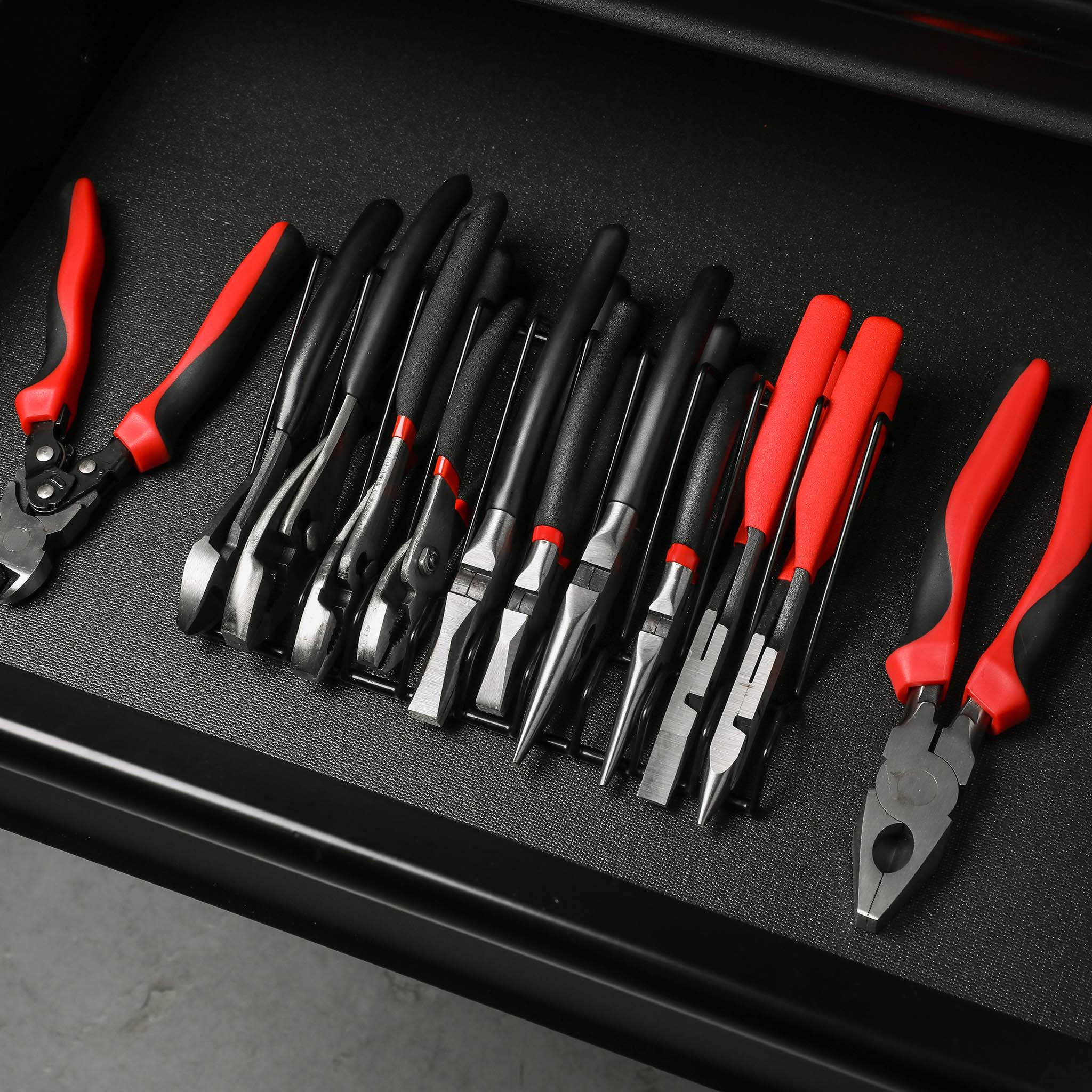 ARES 62004 - 2-Piece Black 10 Slot Plier Rack Set - Image 2