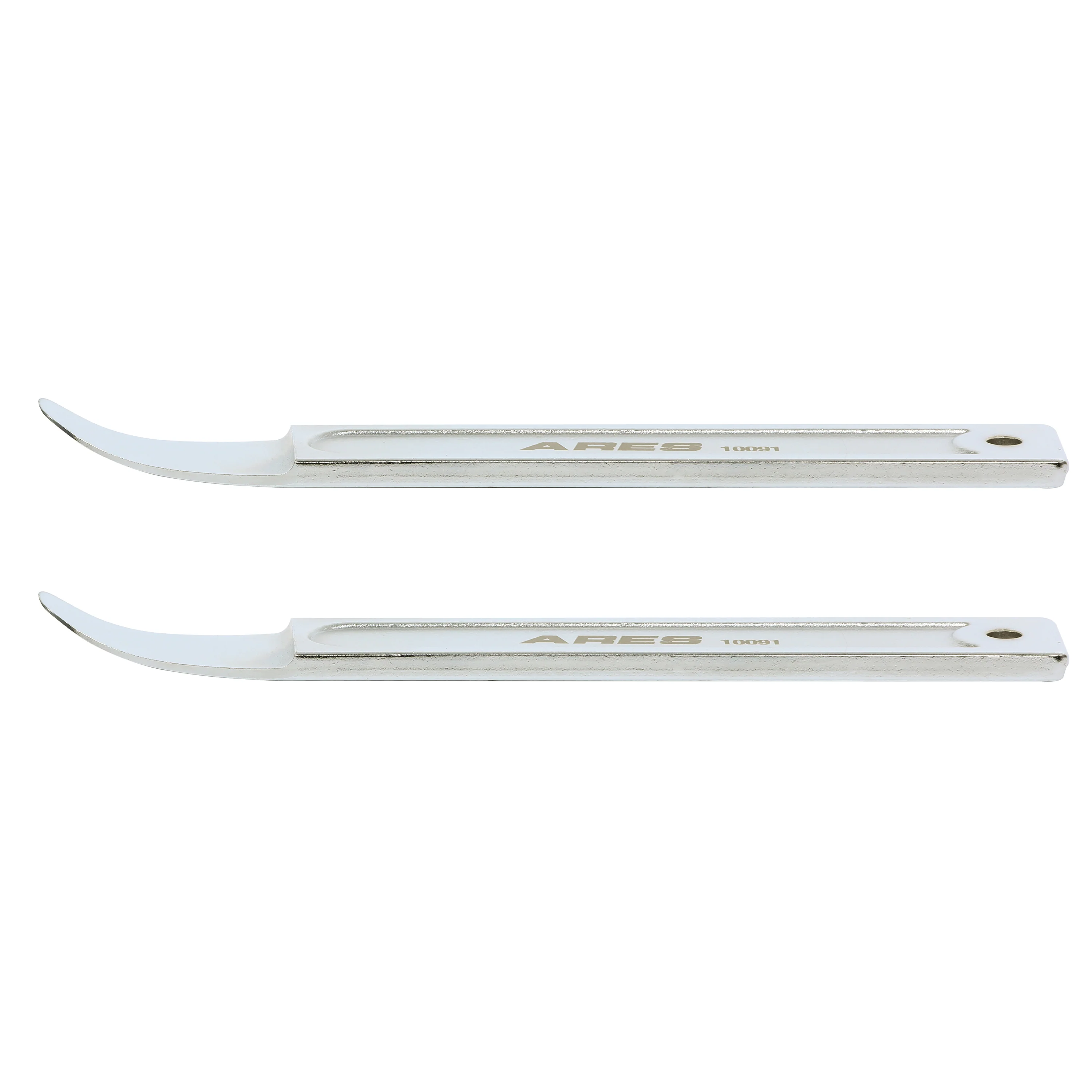 ARES 10092 - 2-Piece Compact Panel / Trim Wedge Metal Prybar Tool Set - Image 6