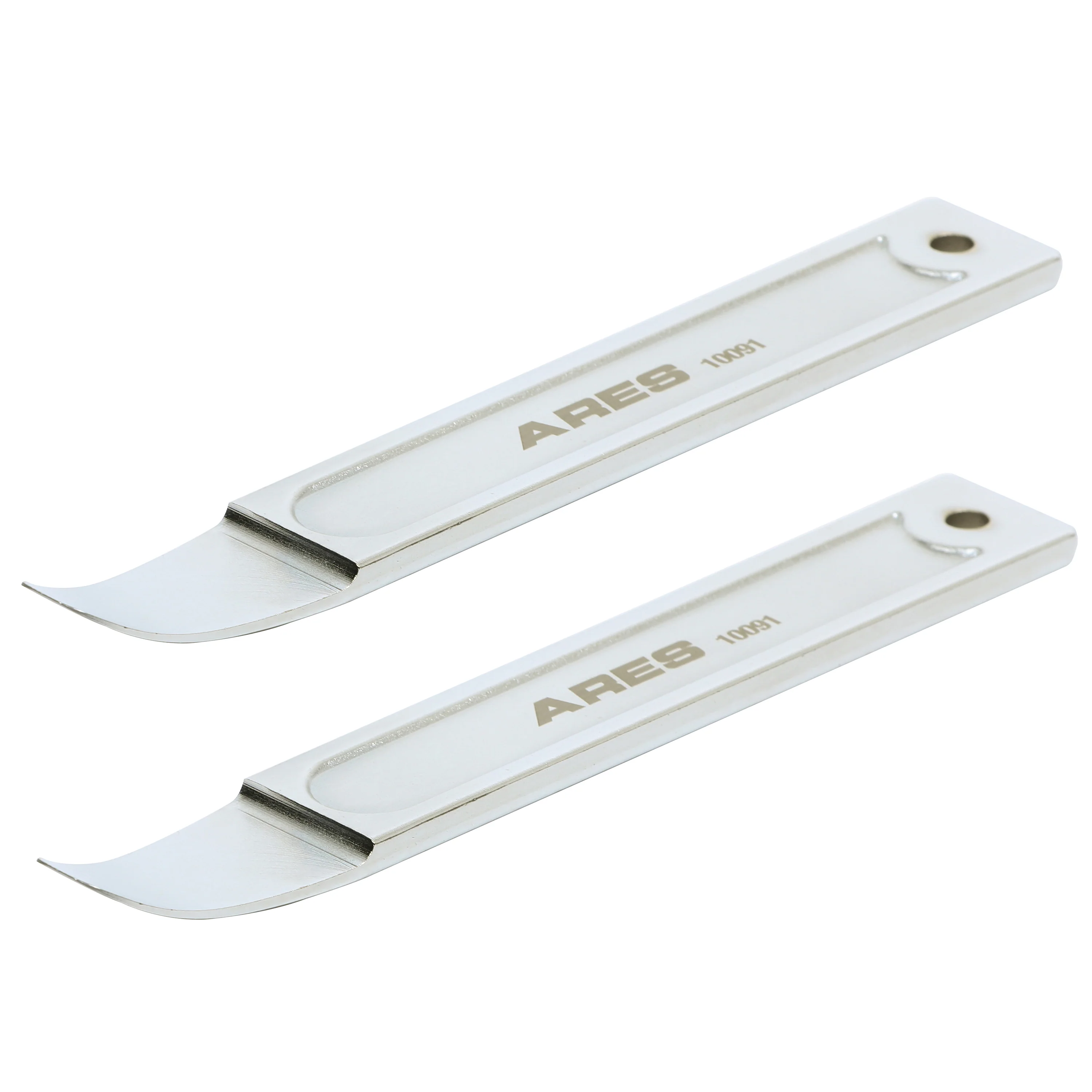 ARES 10092 - 2-Piece Compact Panel / Trim Wedge Metal Prybar Tool Set - Image 8