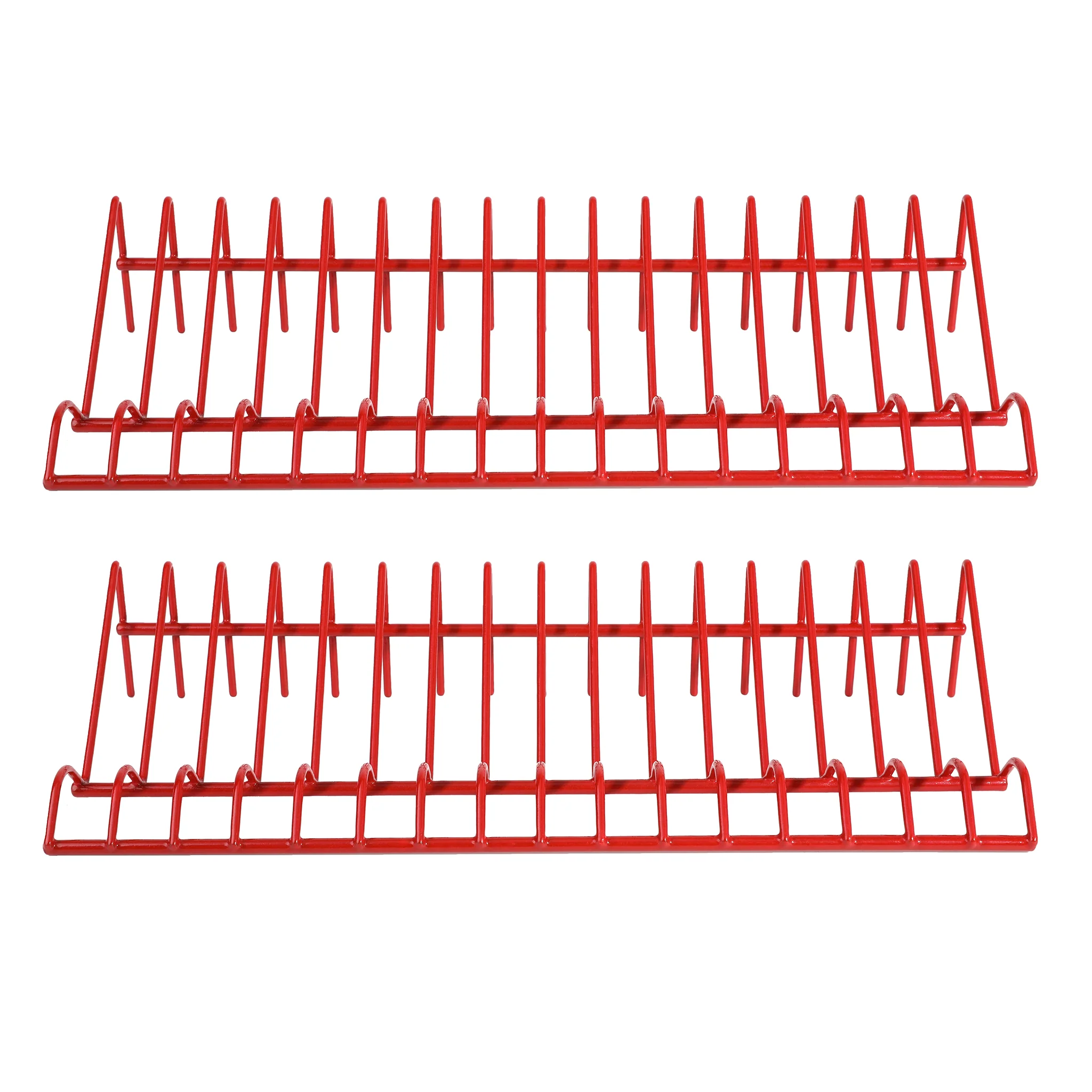 ARES 62005 - 2-Piece Red 16 Slot Plier Rack Set - Image 3