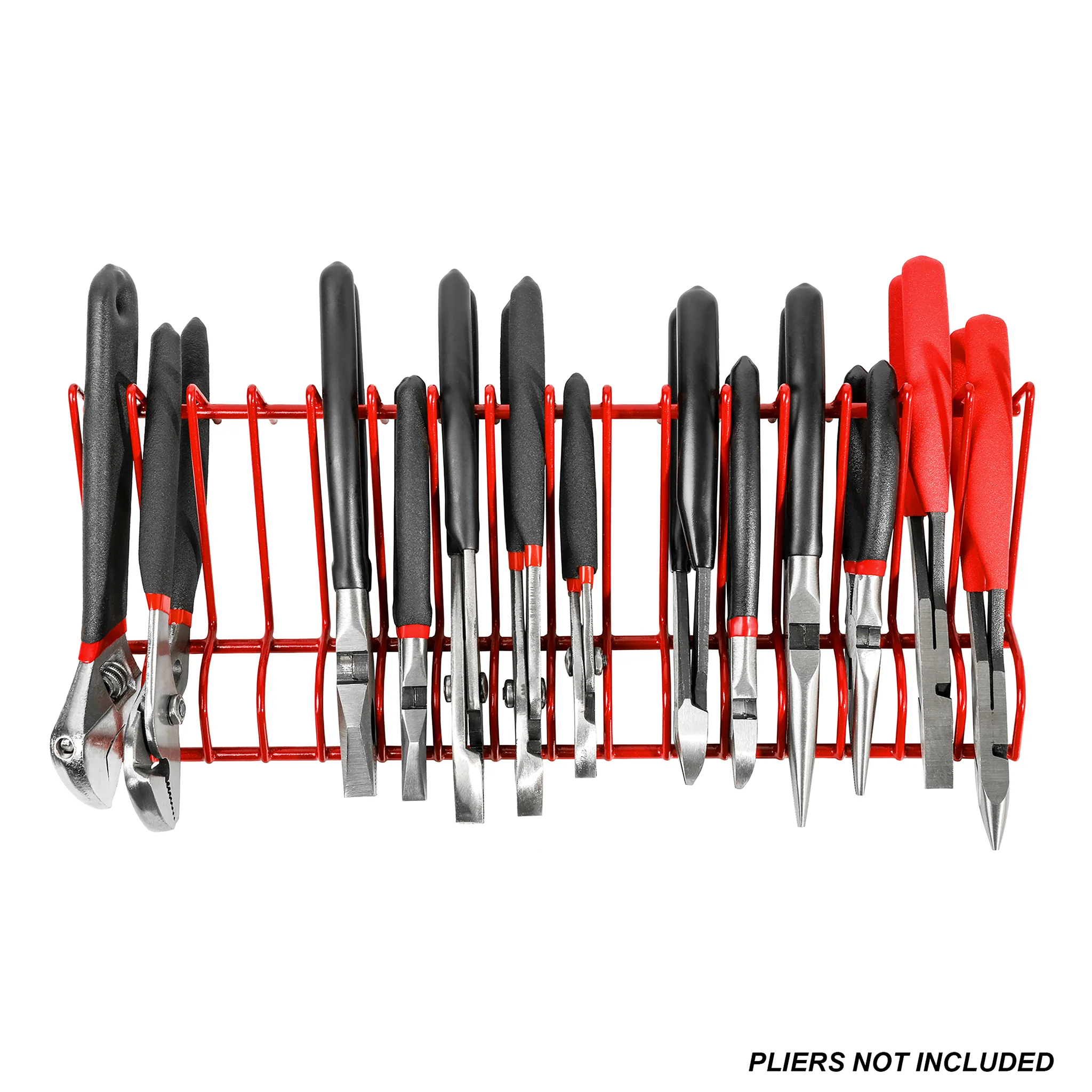 ARES 62005 - 2-Piece Red 16 Slot Plier Rack Set - Image 7
