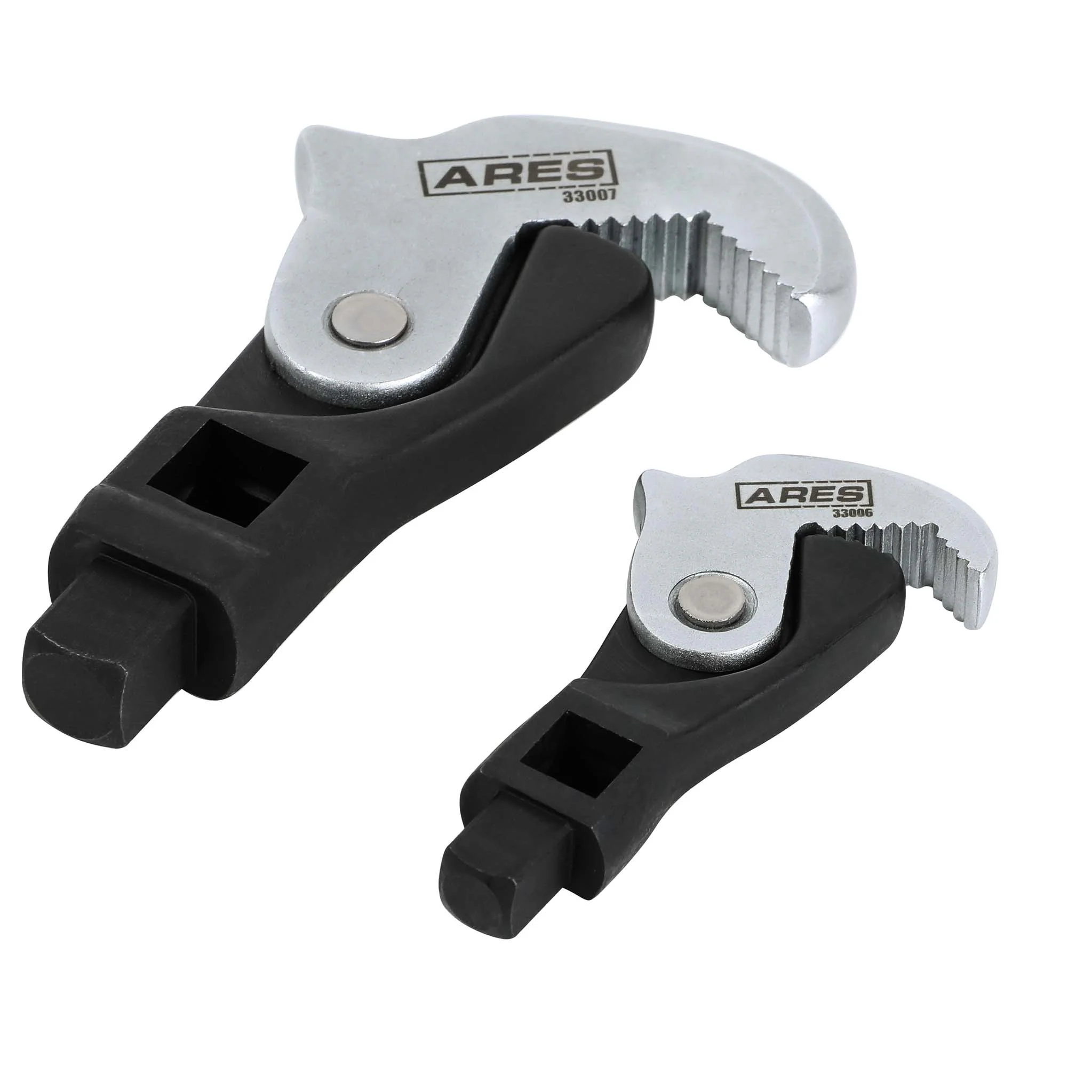 ARES 33008 - 2-Piece Spring Loaded Auto Adjusting Crowfoot Wrench Set - Image 4