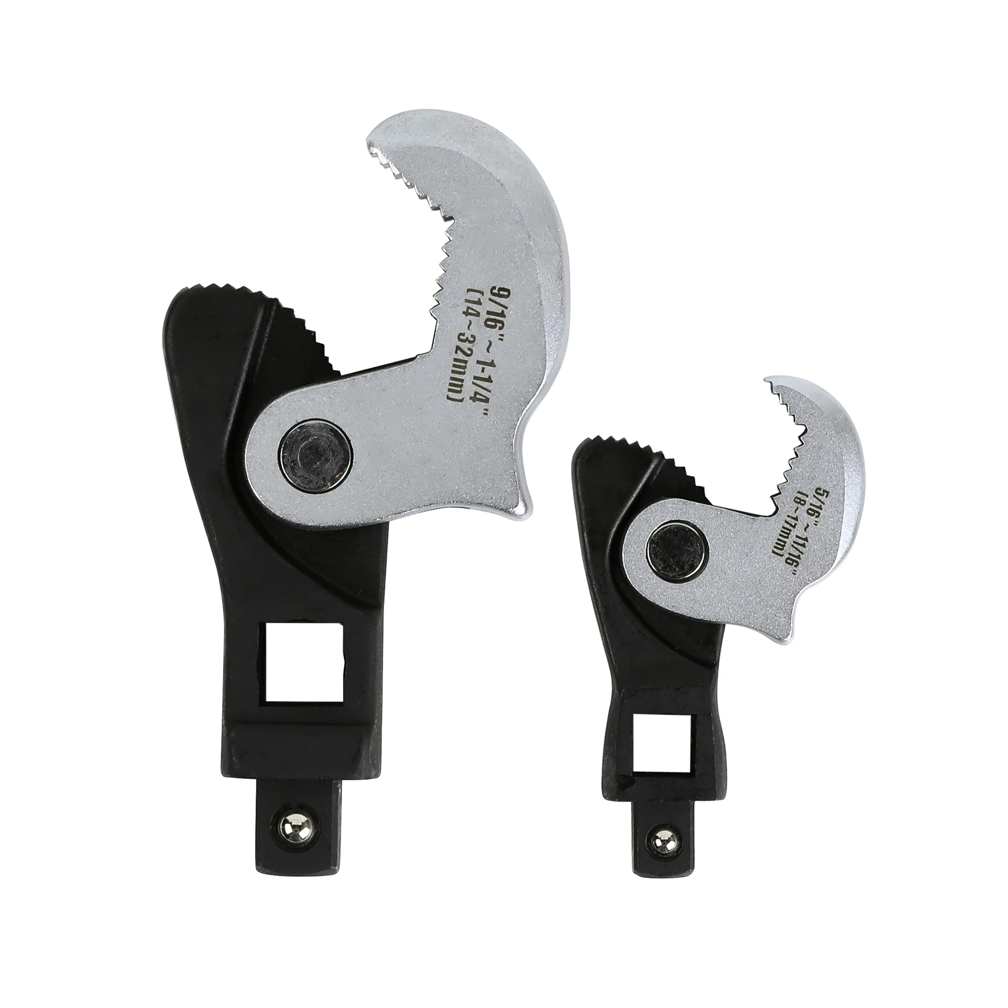 ARES 33008 - 2-Piece Spring Loaded Auto Adjusting Crowfoot Wrench Set - Image 5