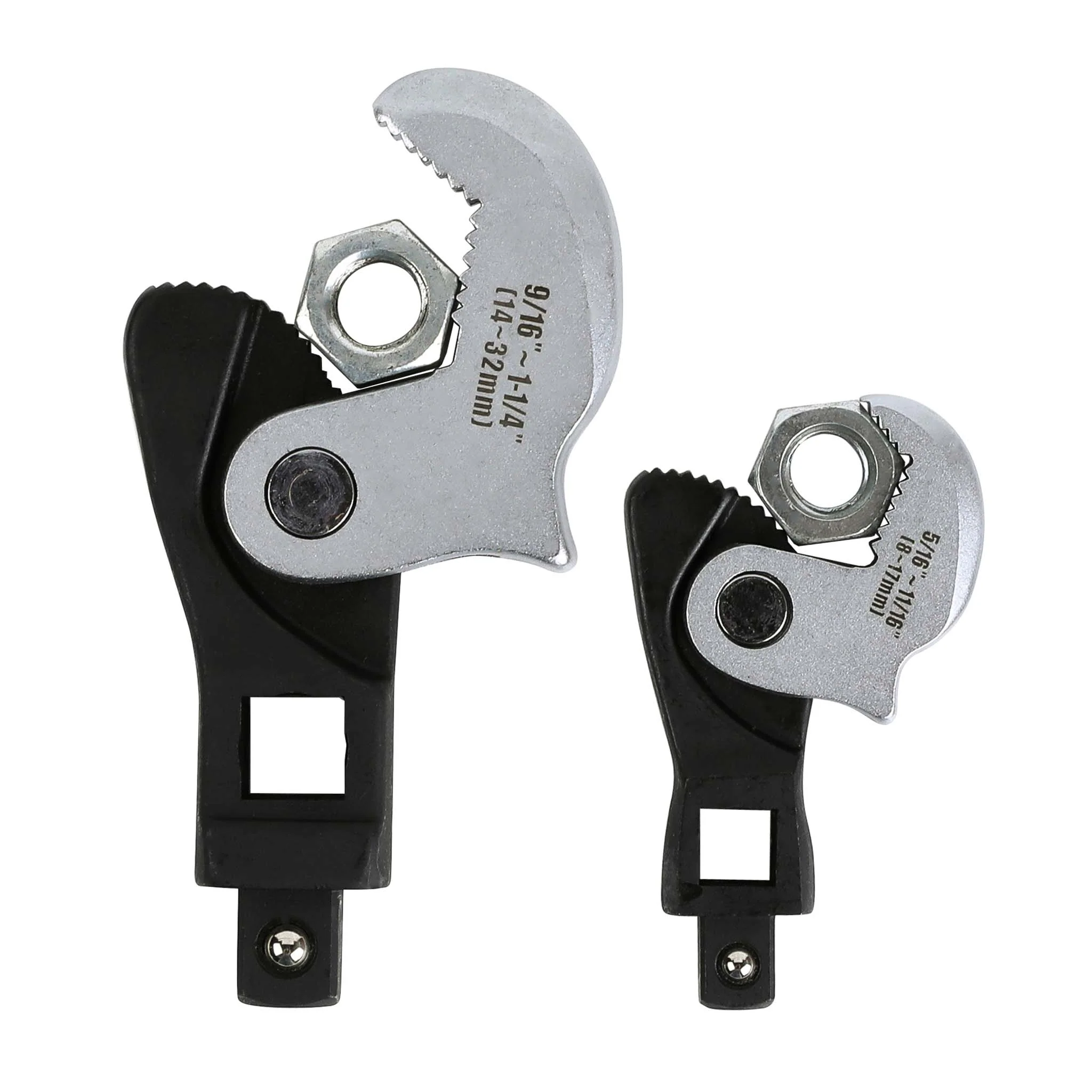 ARES 33008 - 2-Piece Spring Loaded Auto Adjusting Crowfoot Wrench Set - Image 6