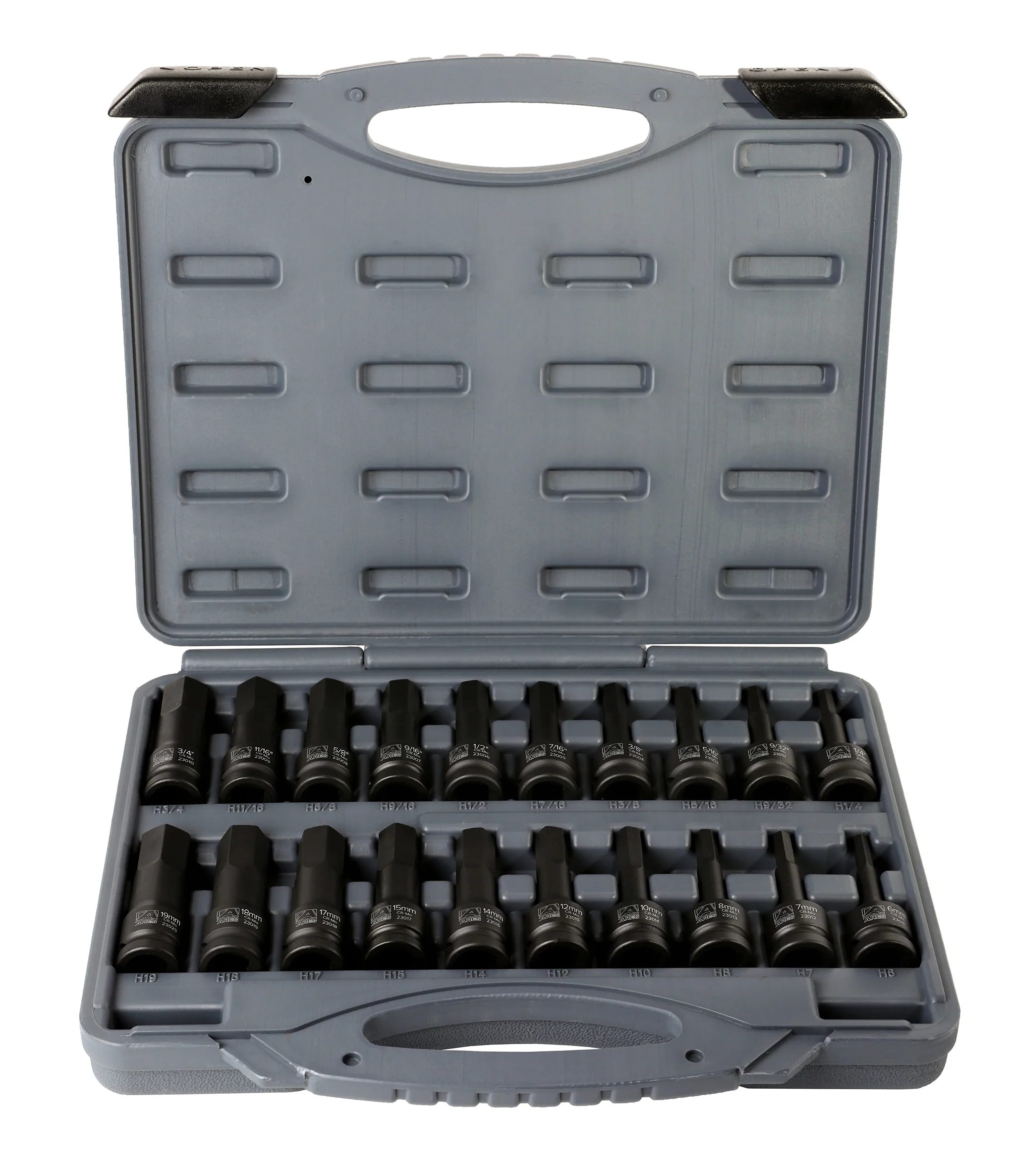 ARES 23000 - 20-Piece 1/2-Inch Drive Master Impact Hex Driver Set - Image 6