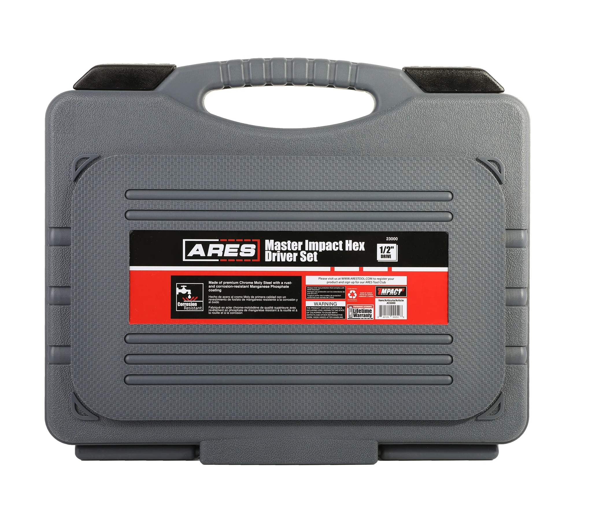 ARES 23000 - 20-Piece 1/2-Inch Drive Master Impact Hex Driver Set - Image 7