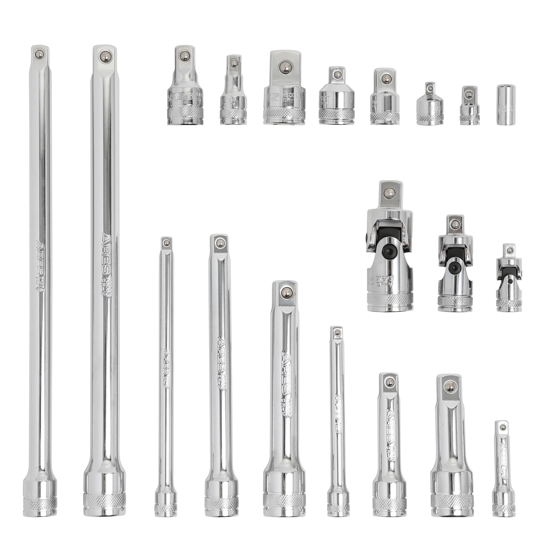 ARES 40003 - 20-Piece Socket Accessory Set - Image 3