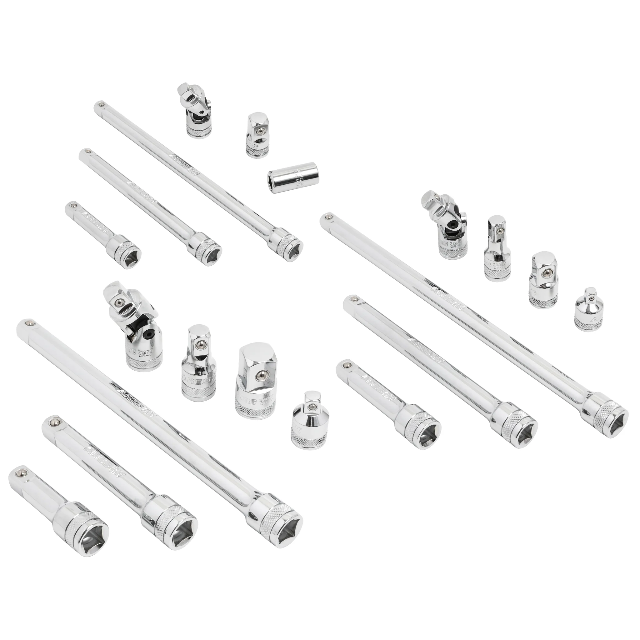 ARES 40003 - 20-Piece Socket Accessory Set - Image 4