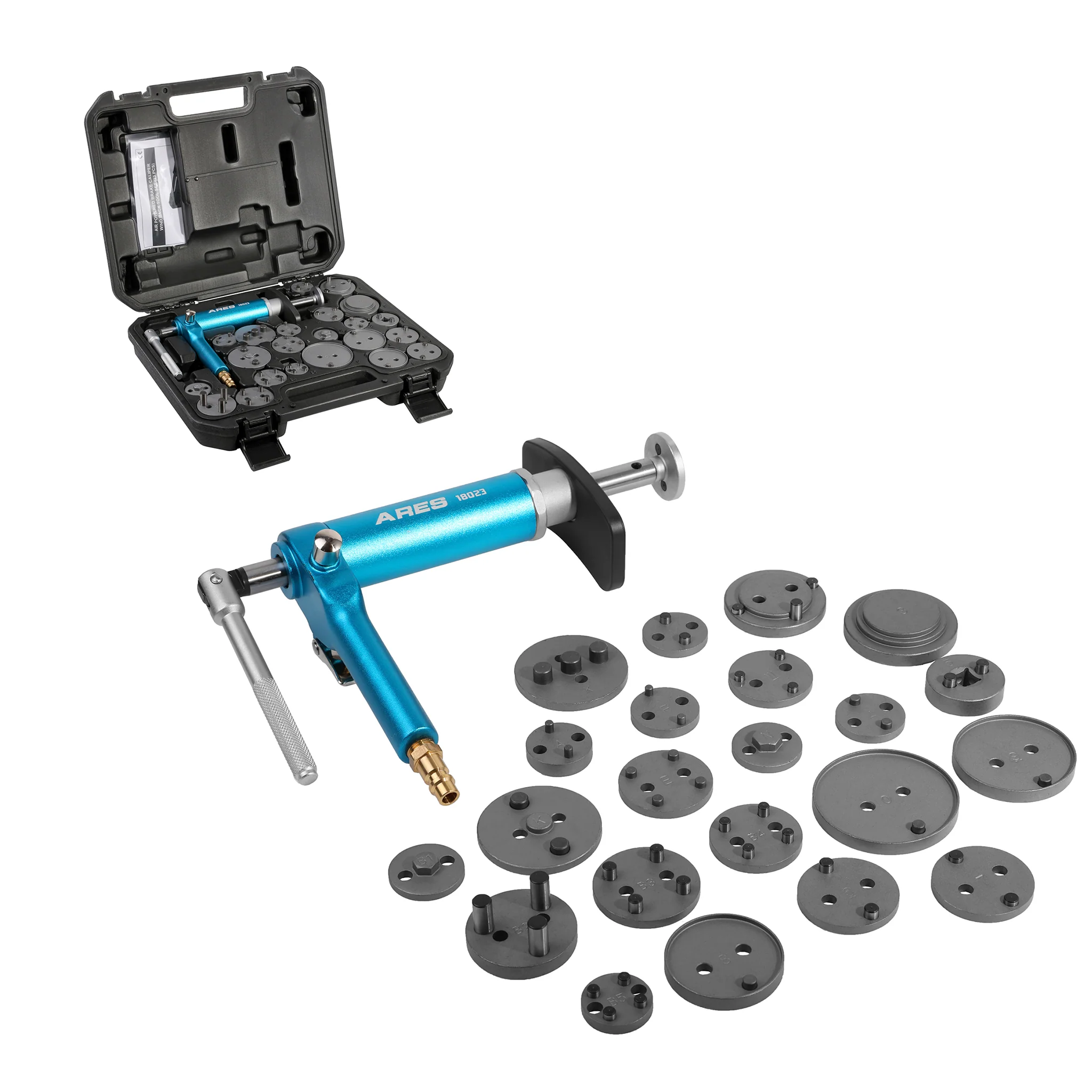 ARES 18023 - 23-Piece Brake Caliper Wind Back Tool Set - Image 4