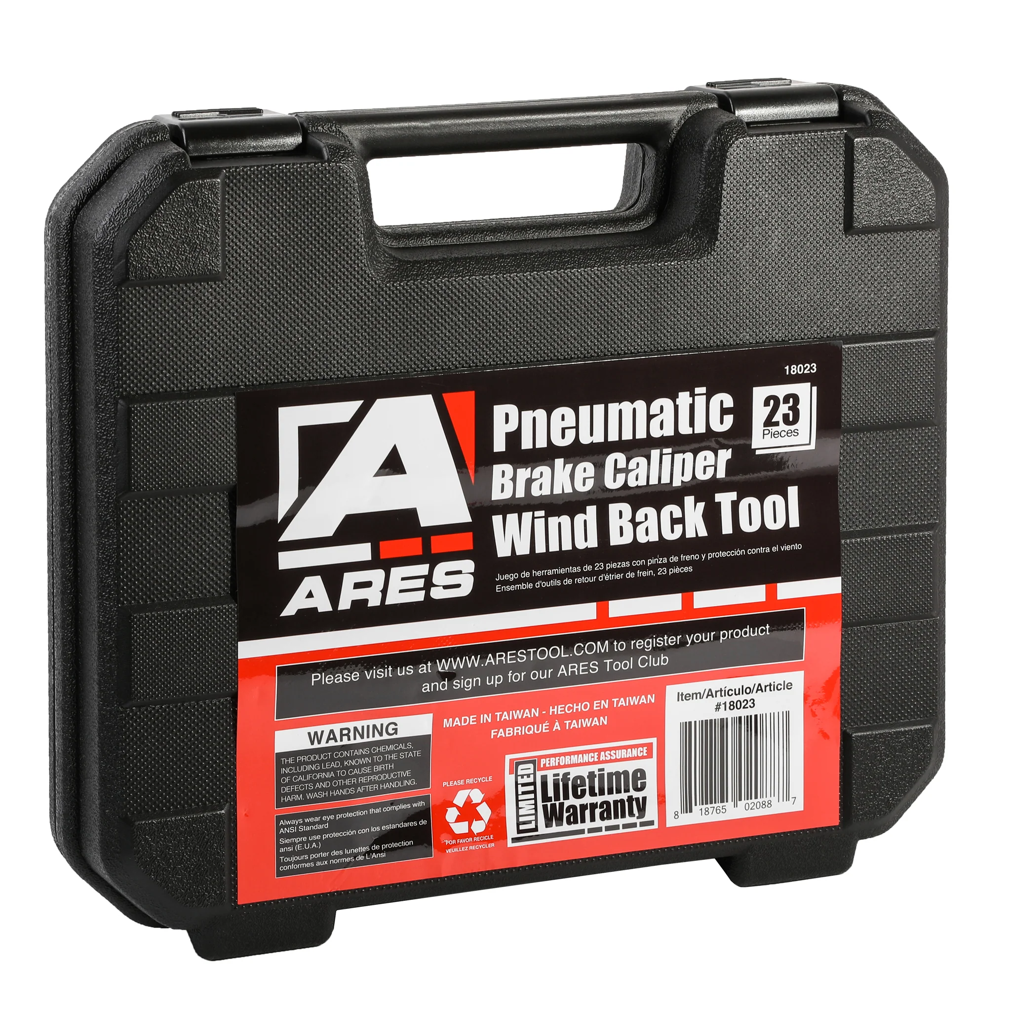 ARES 18023 - 23-Piece Brake Caliper Wind Back Tool Set - Image 8