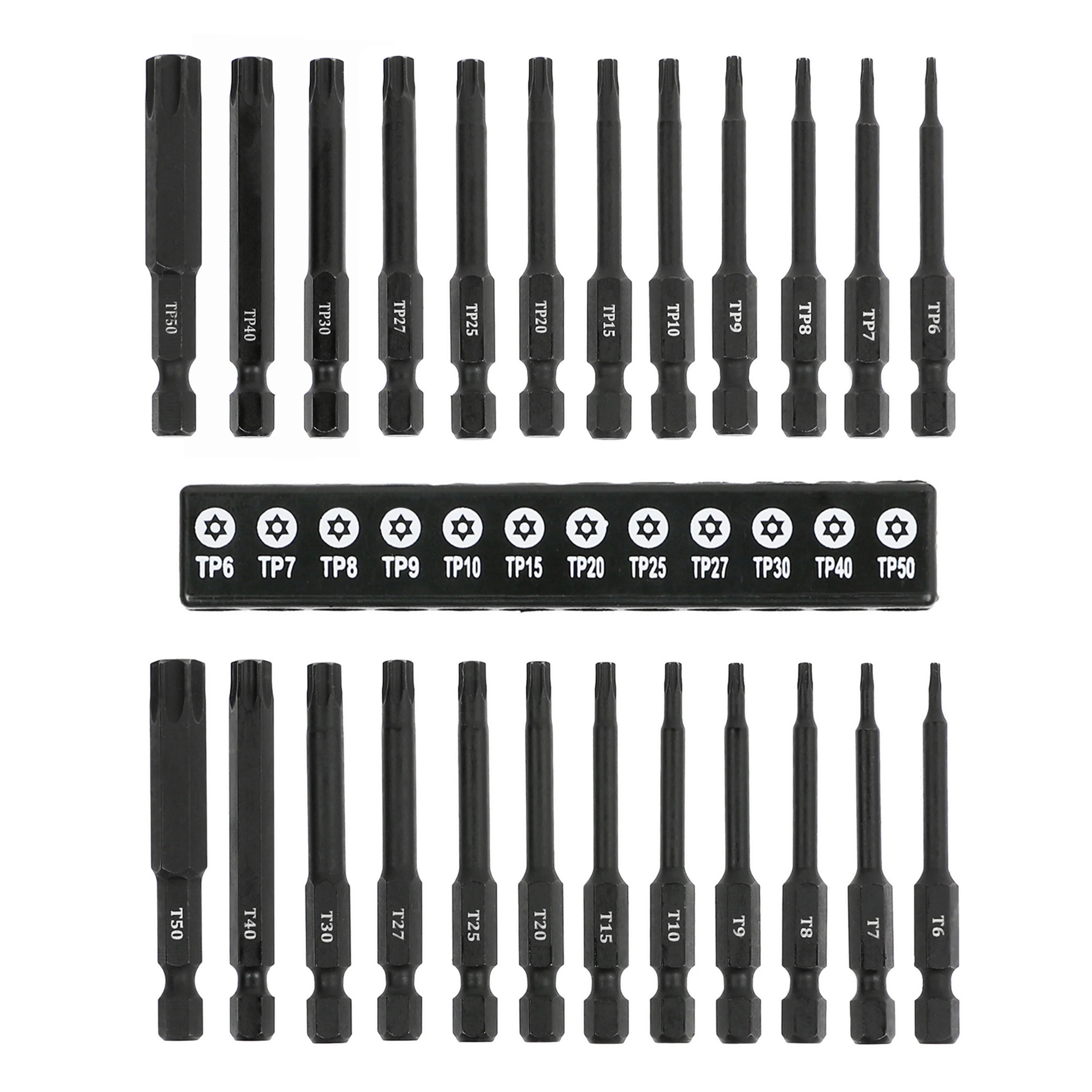 ARES 31014 - 24-Piece Tamper Resistant Long Torx Bit Set - Image 3