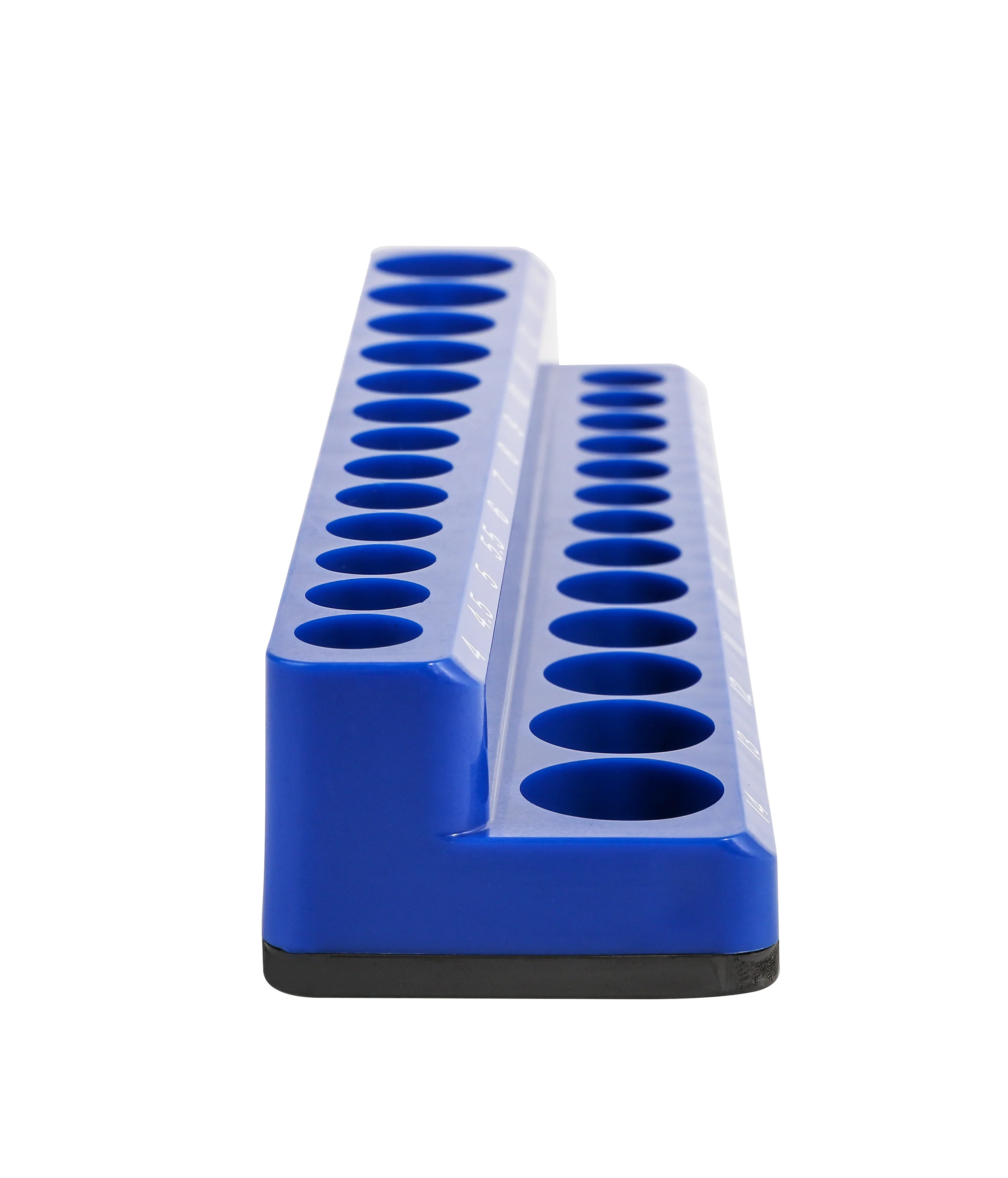 ARES 60006 - 26-Piece 1/4" Blue Metric Magnetic Socket Organizer - Image 3