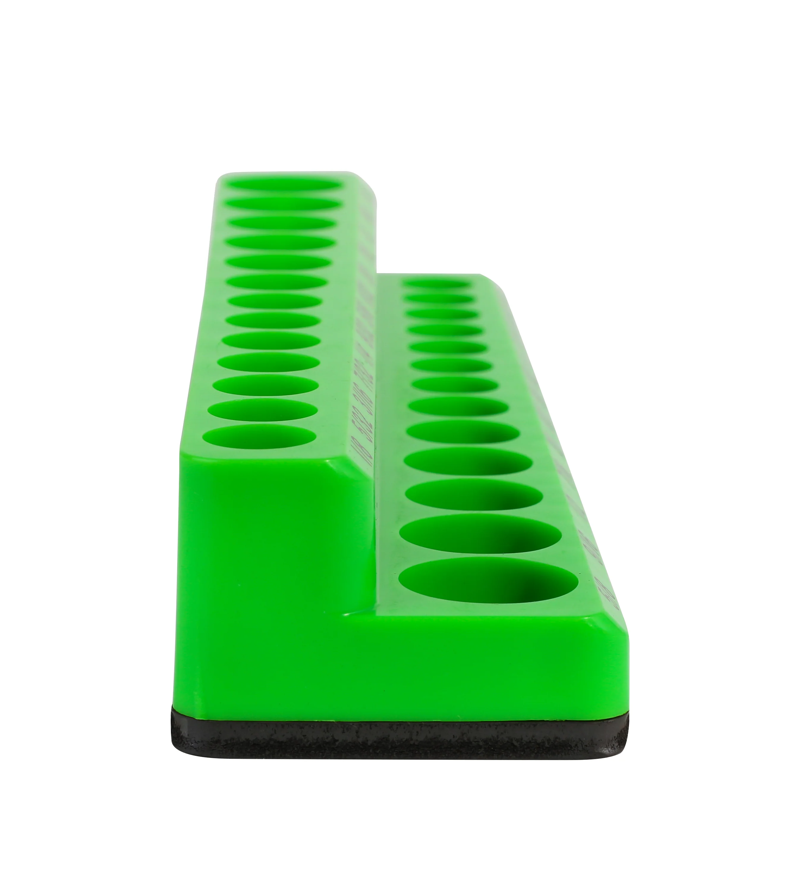 ARES 60005 - 26-Piece 1/4-Inch Green SAE Magnetic Socket Organizer - Image 3