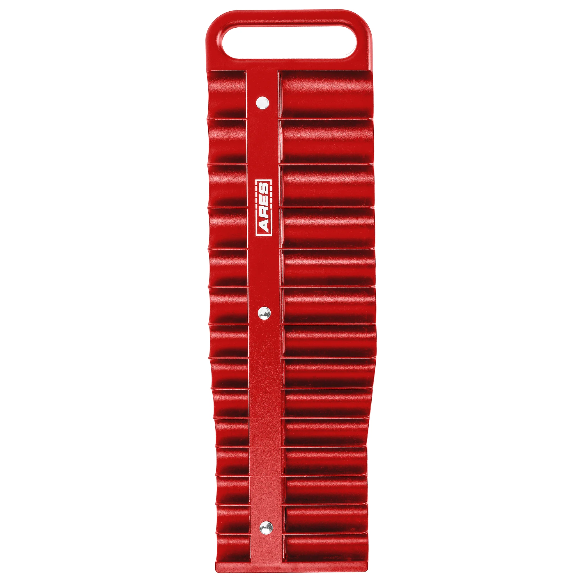 ARES 60155 - 28-Piece 3/8-Inch Drive Red Magnetic Socket Holder - Image 7