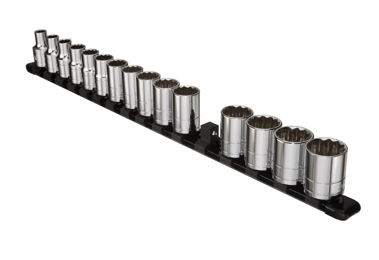 ARES 70085 - 3/8" Black Aluminum Socket Rail - Image 3