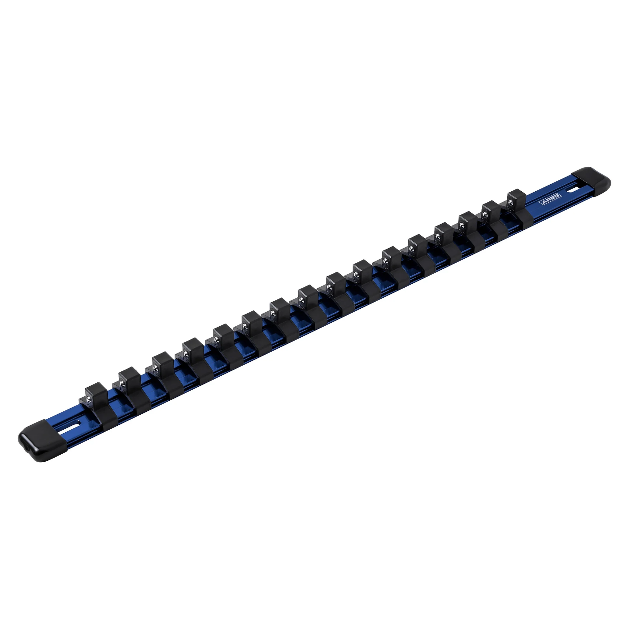 ARES 60043 - 3/8" Drive Blue Aluminum Socket Rail - Image 3