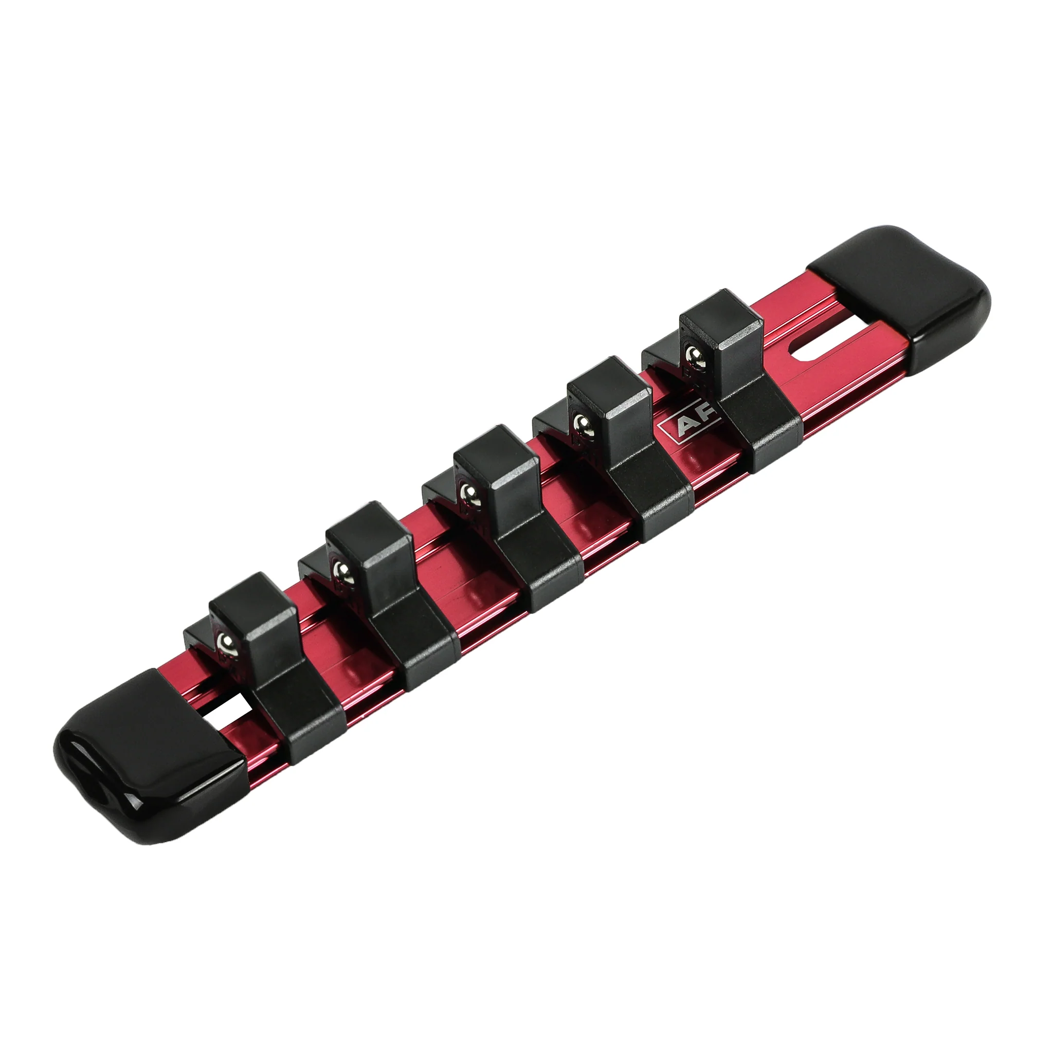ARES 70205 - 3/8" Drive Red 6" Socket Rail - Image 2