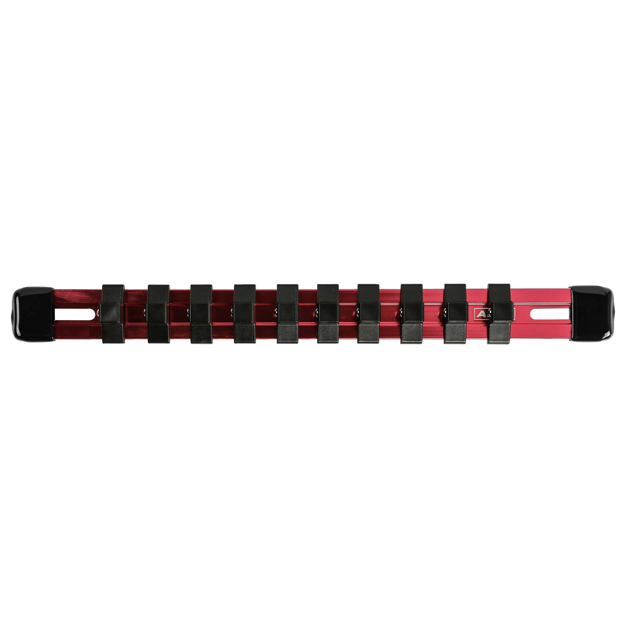 ARES 70135 - 3/8" Drive Red 9.84" Aluminum Socket Rail - Image 4