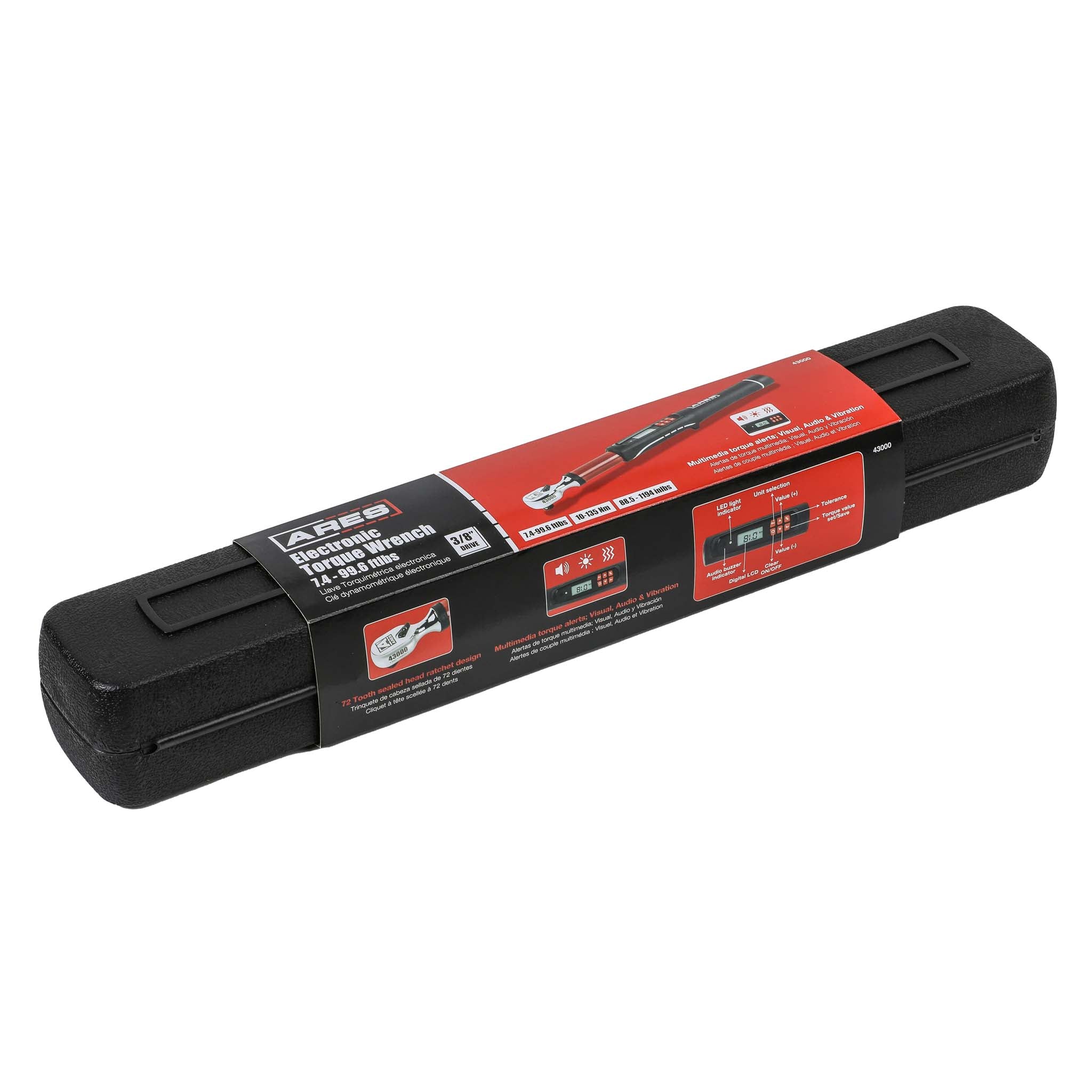 ARES 43000 - 3/8-Inch Drive Electronic Digital Torque Wrench - Image 10