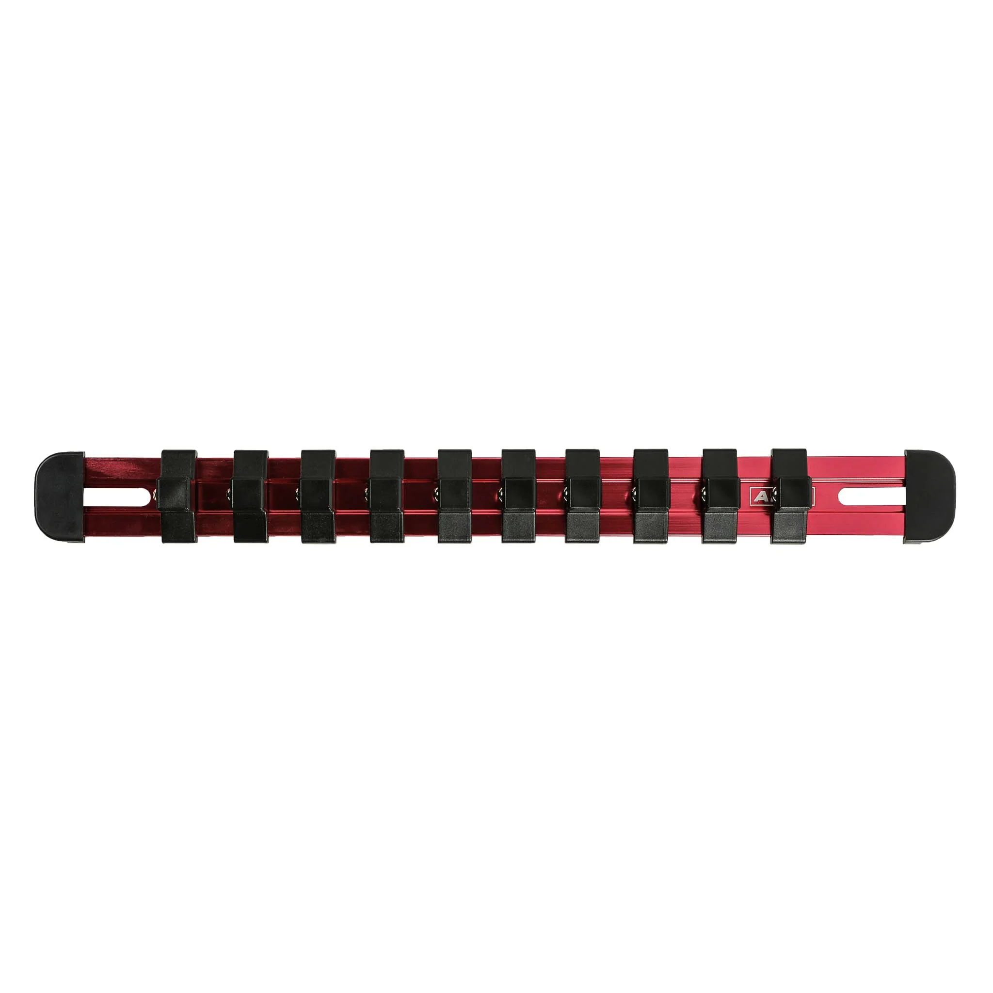 ARES 60101 - 3/8-Inch Drive Red 9.84-Inch Socket Rail with Locking End Caps - Image 4