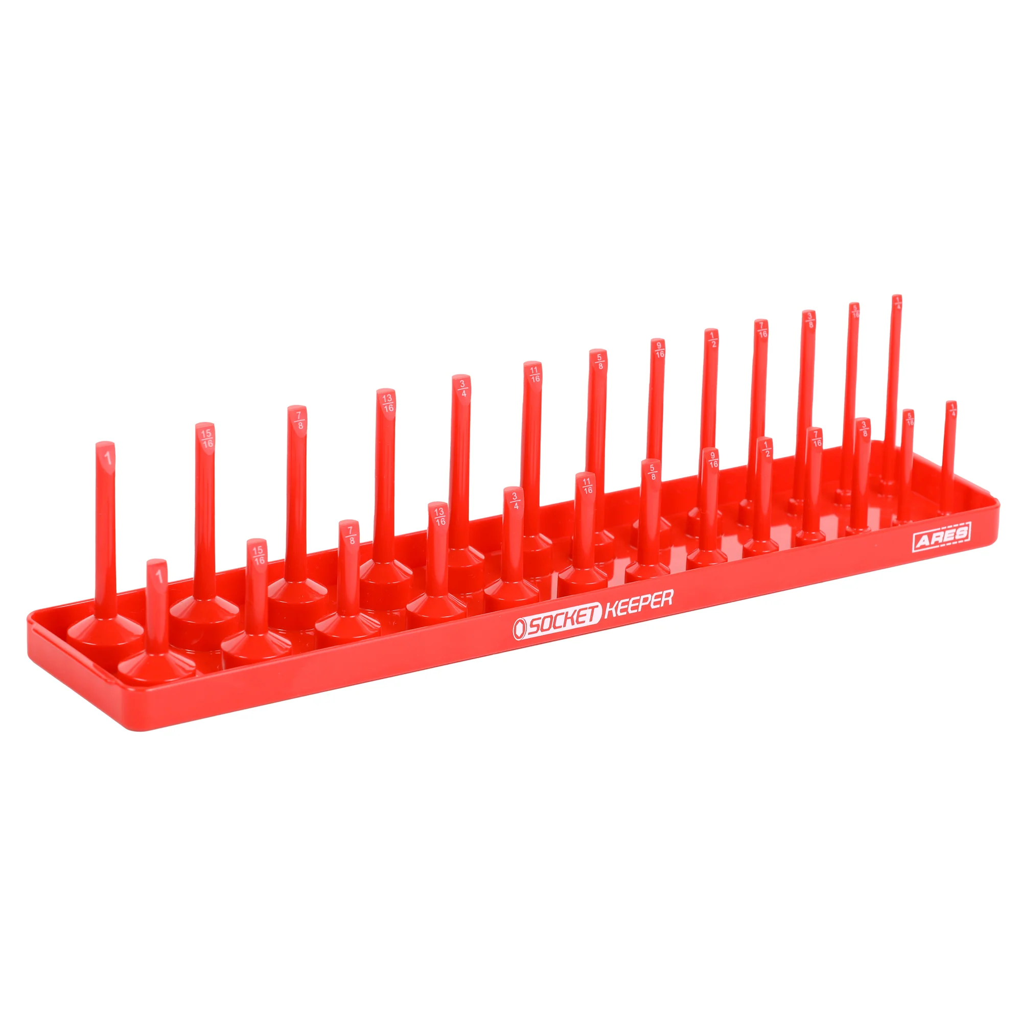 3/8-Inch Drive SAE Socket Keeper Socket Organizer Tray - Image 3