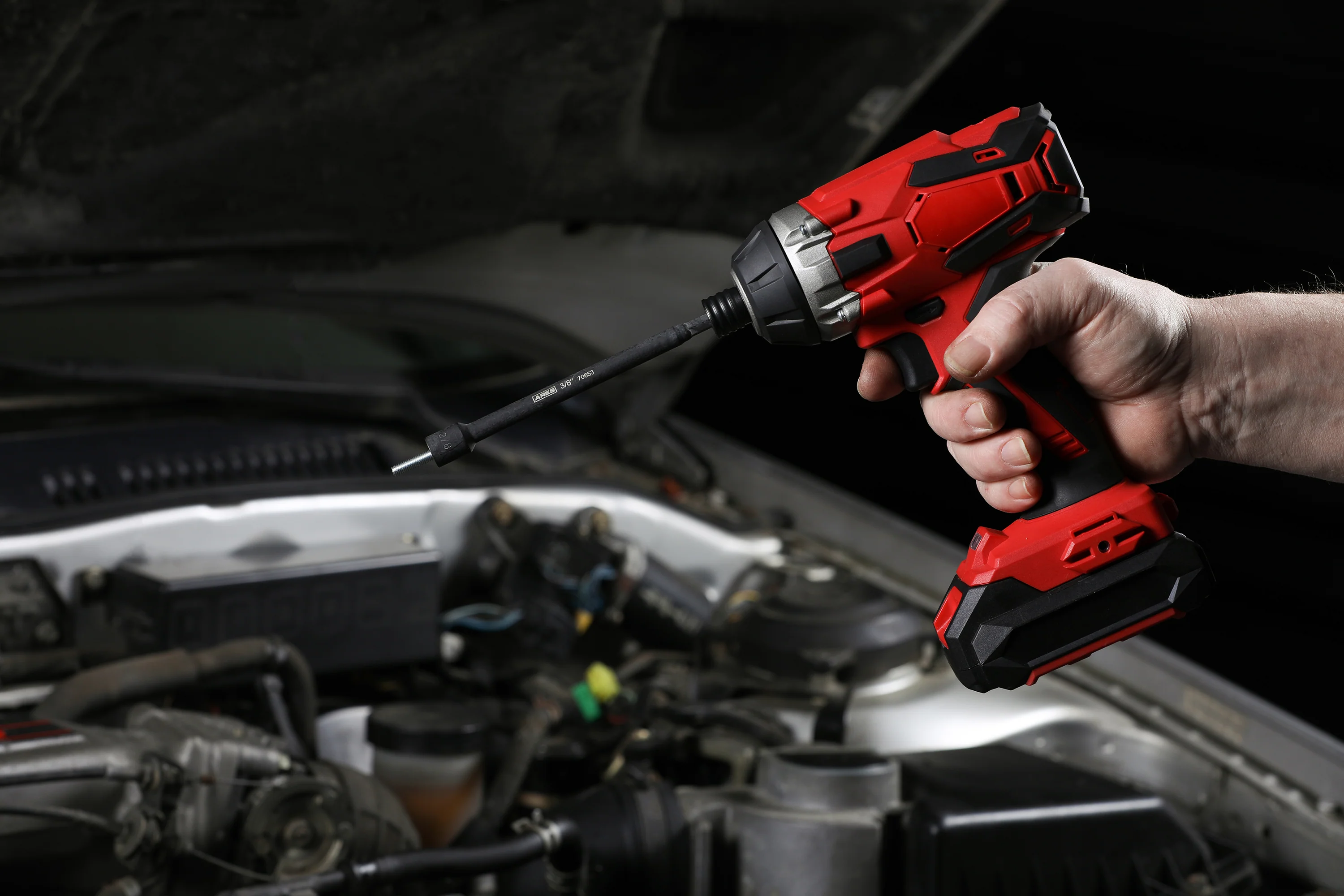 ARES 70653 - 3/8" Magnetic Impact Nut Driver - Image 4