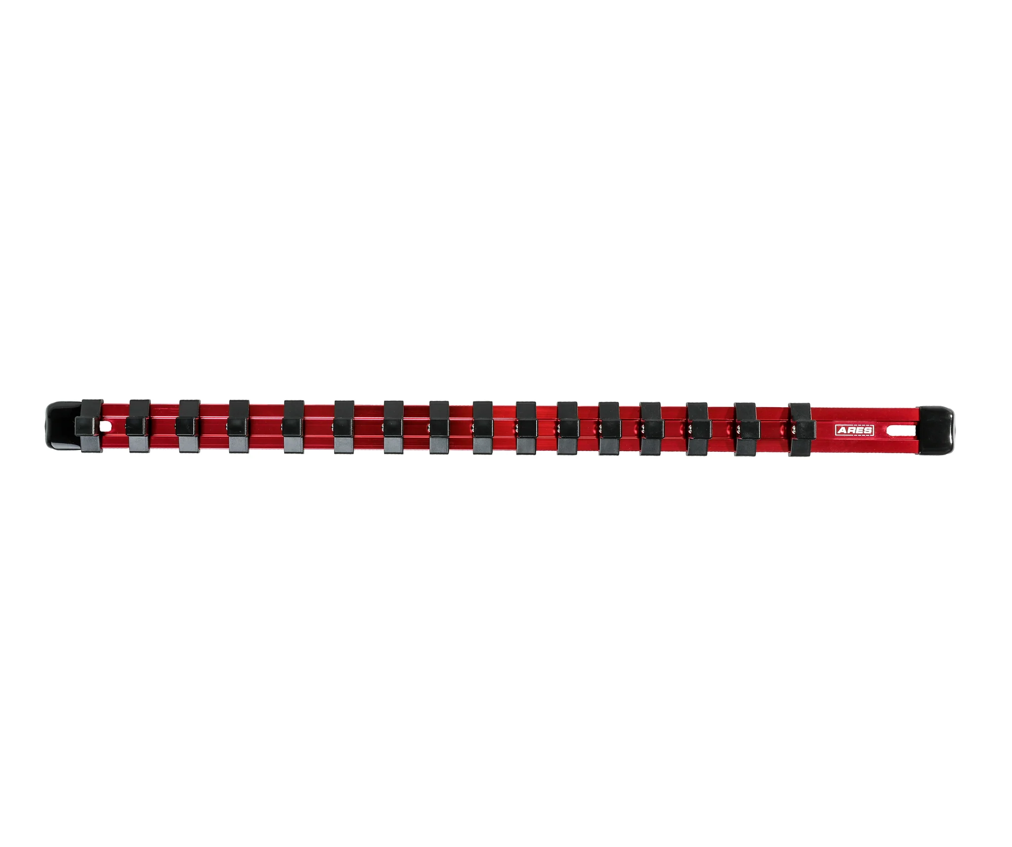 ARES 70202 - 3/8" Red Aluminum Socket Rail - Image 2