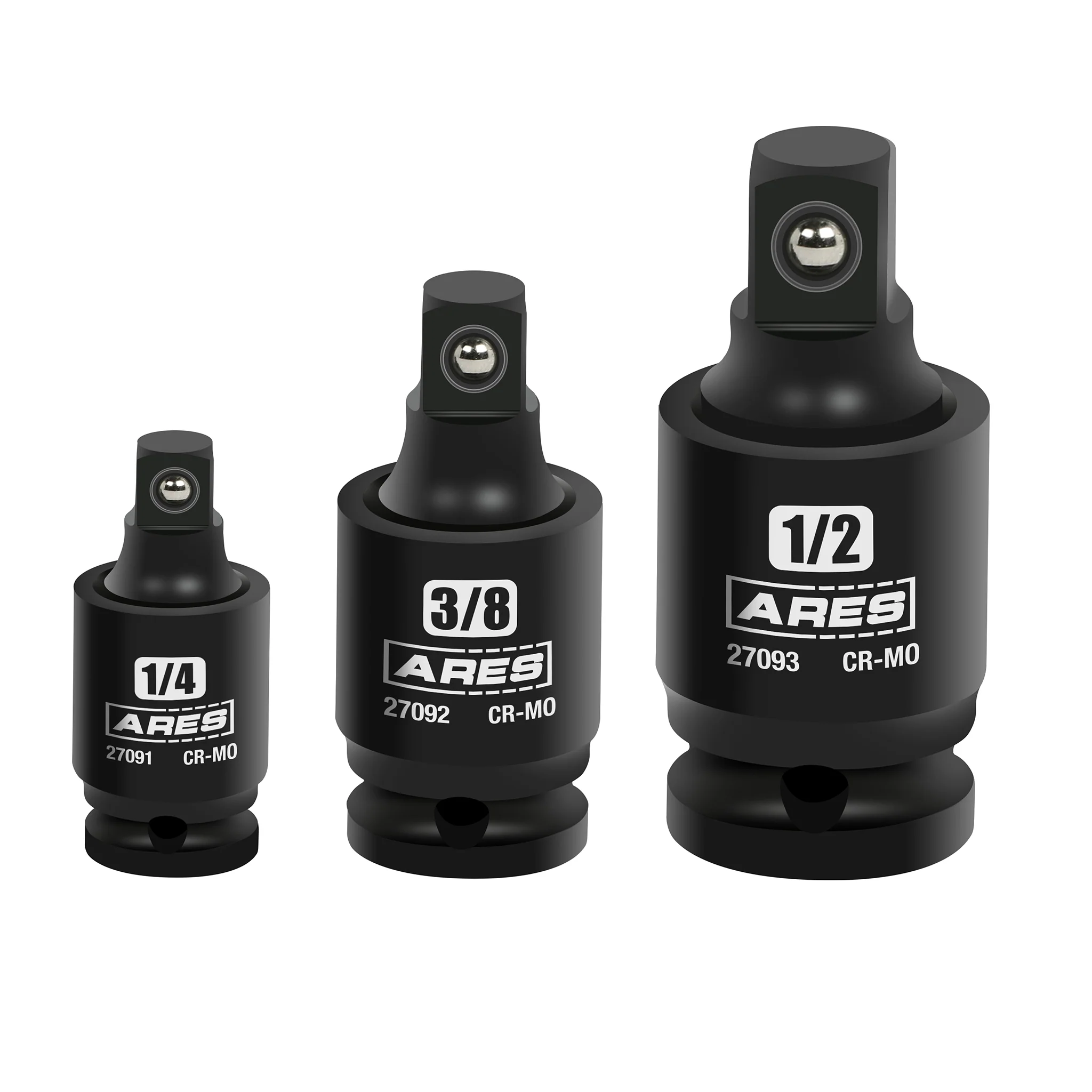 ARES 27027 - 3-Piece 2-Stage Impact Universal Joint Set - Image 3
