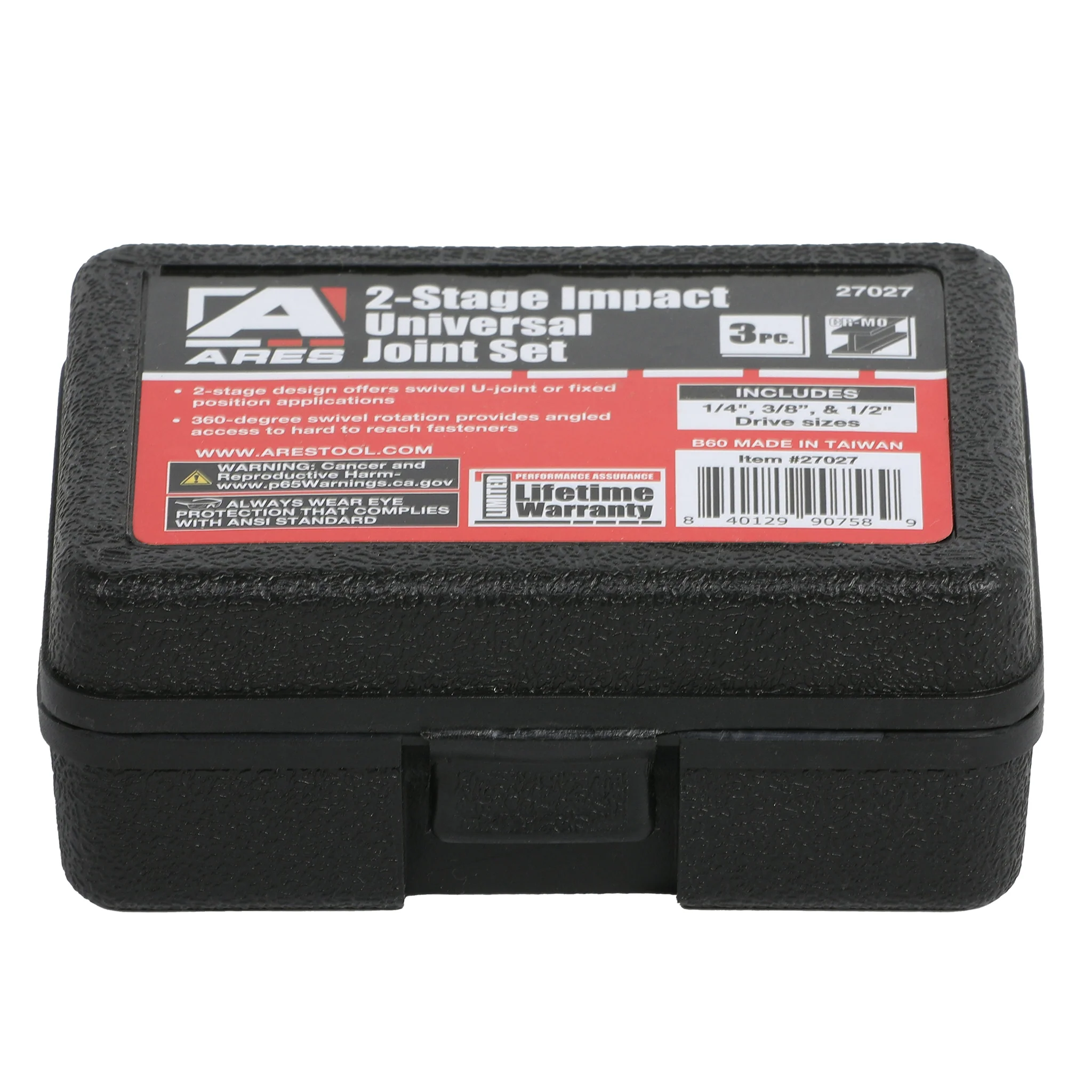 ARES 27027 - 3-Piece 2-Stage Impact Universal Joint Set - Image 6